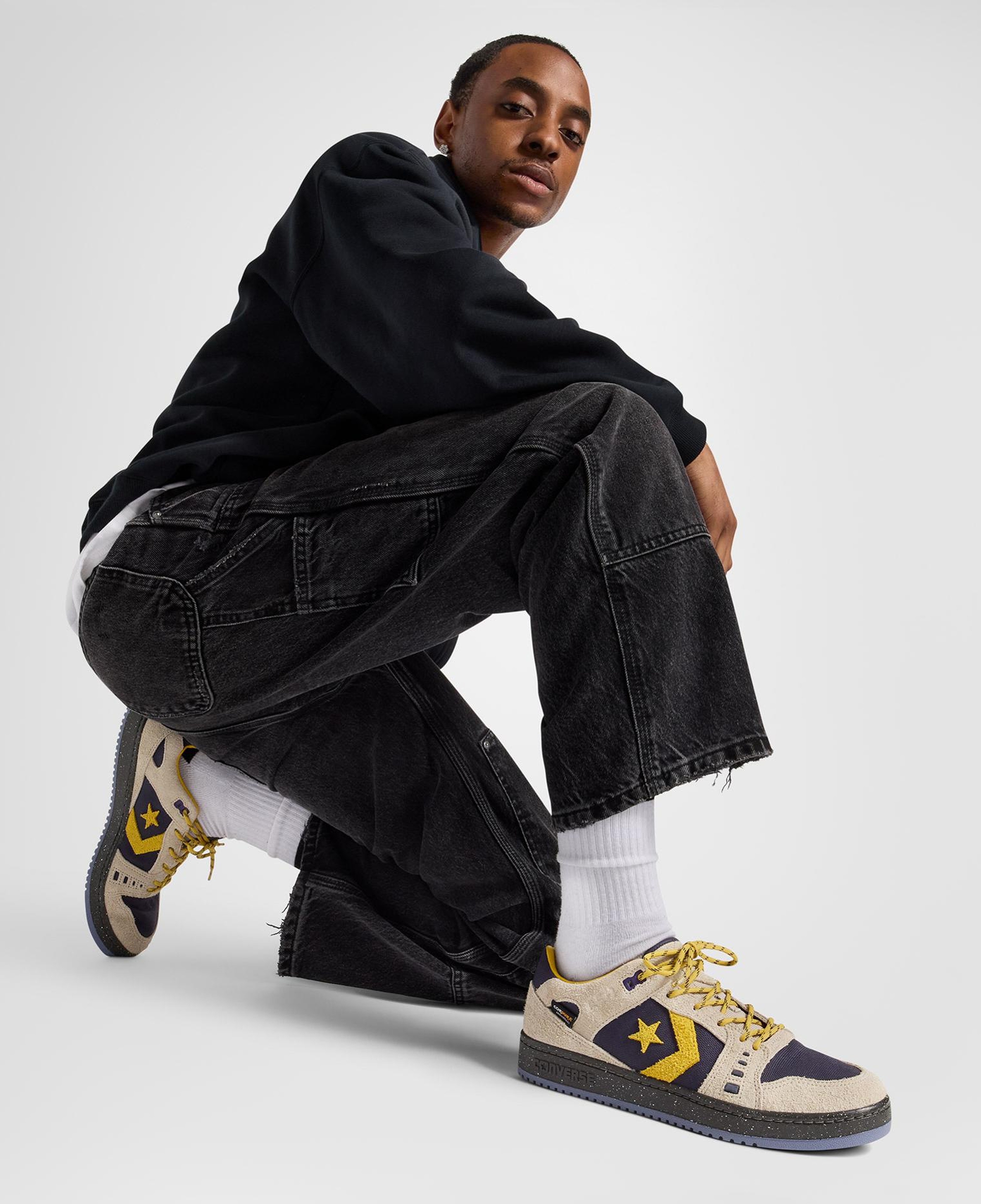 Converse AS-1 Pro Unisex Krem Süet & Cordura Sneaker