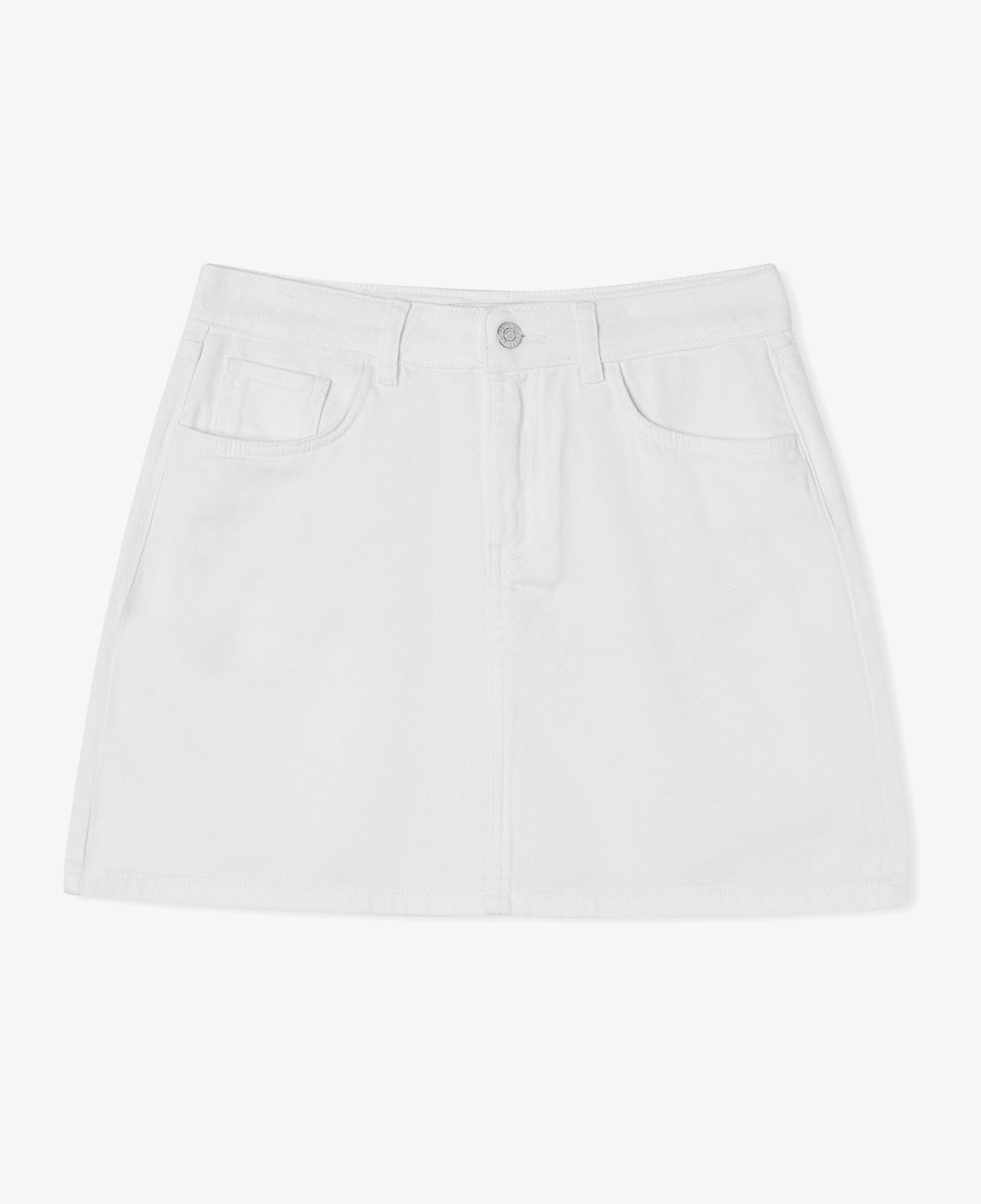 Lacoste Kadın Regular Fit Beyaz Etek