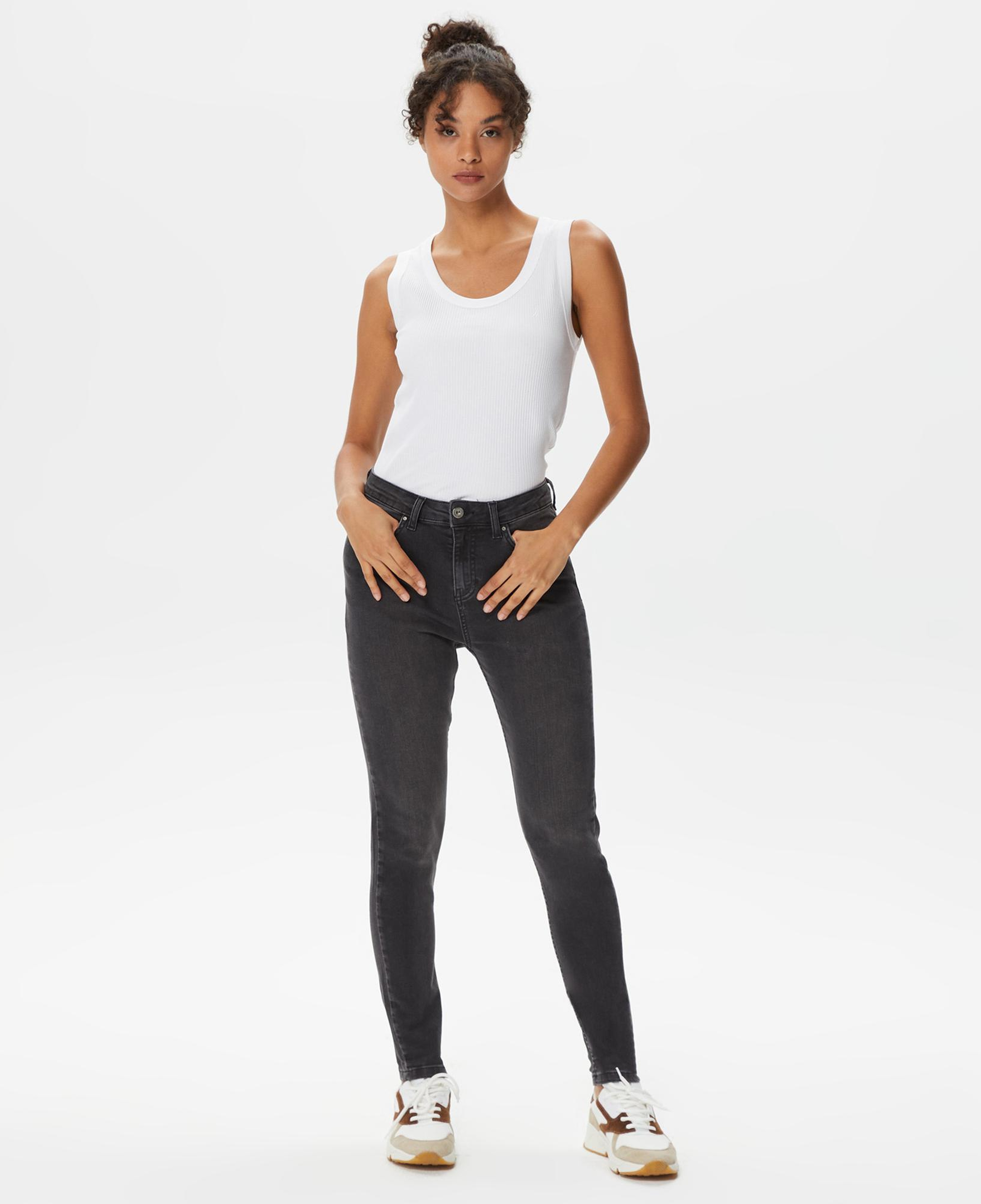 Nautica Kadın Siyah Standart Fit Jean Pantolon