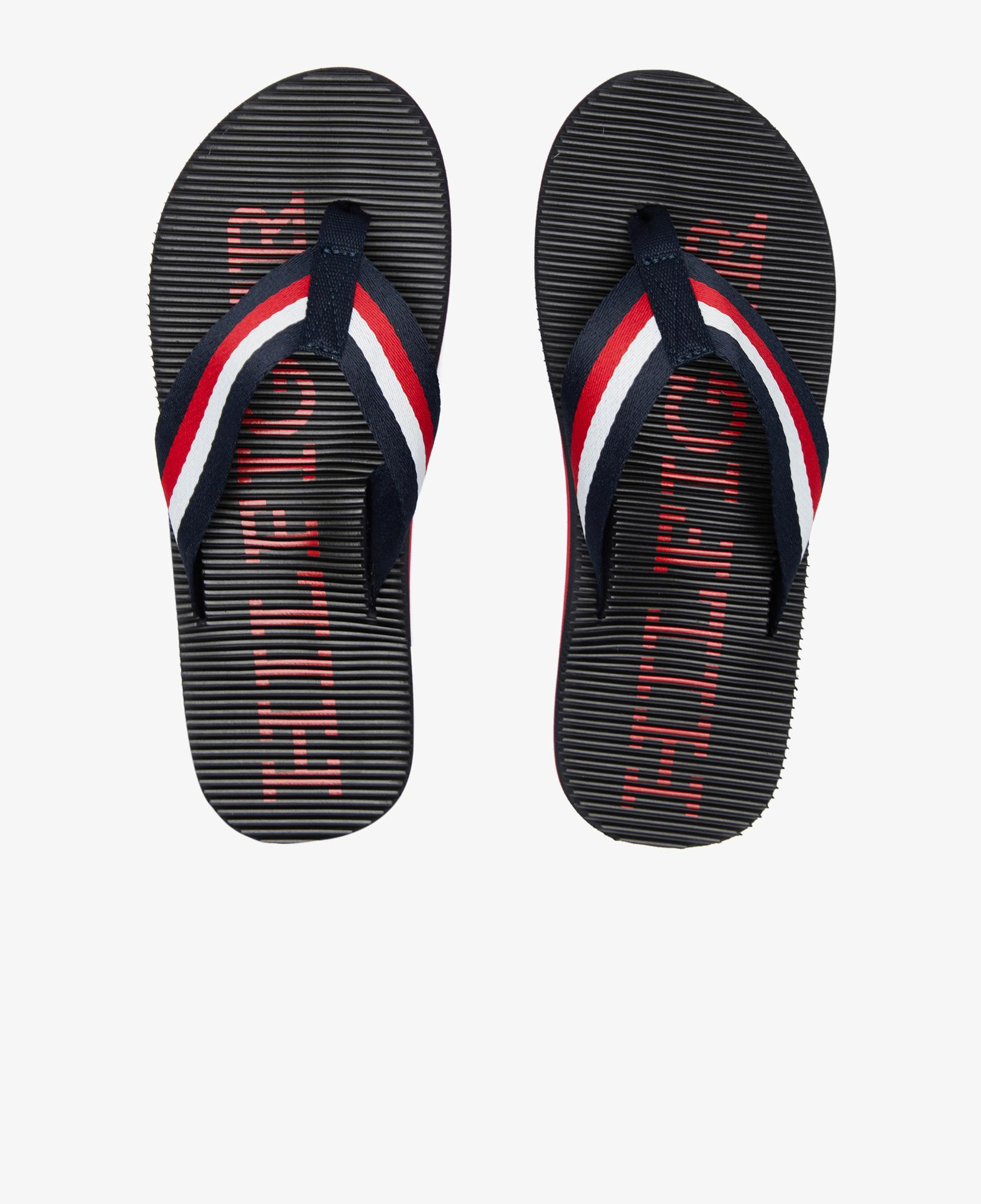 Tommy Hilfiger Logo Massage Erkek Lacivert Terlik