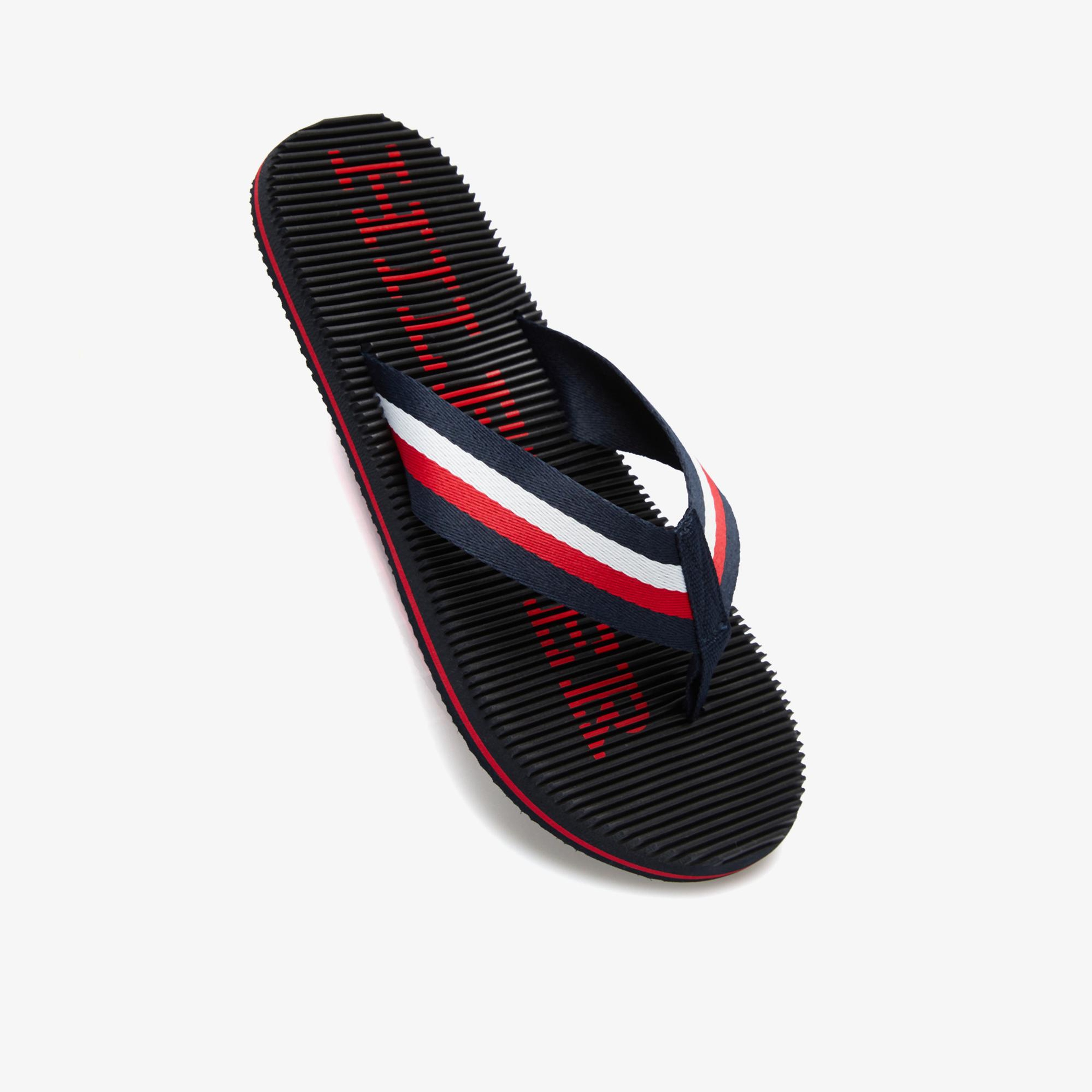 Tommy Hilfiger Logo Massage Erkek Lacivert Terlik