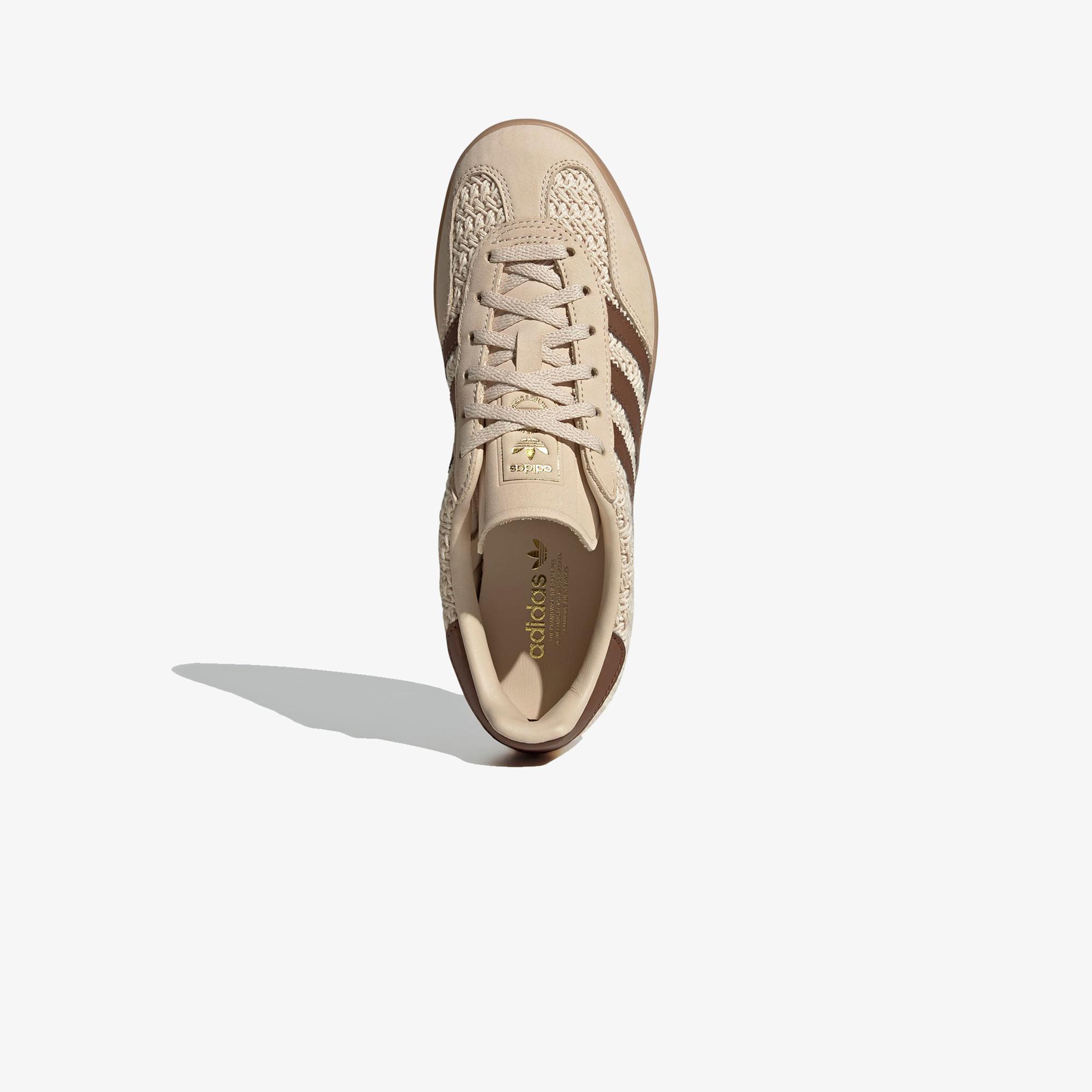 adidas Gazelle Indoor Kadın Bej Spor Ayakkabı