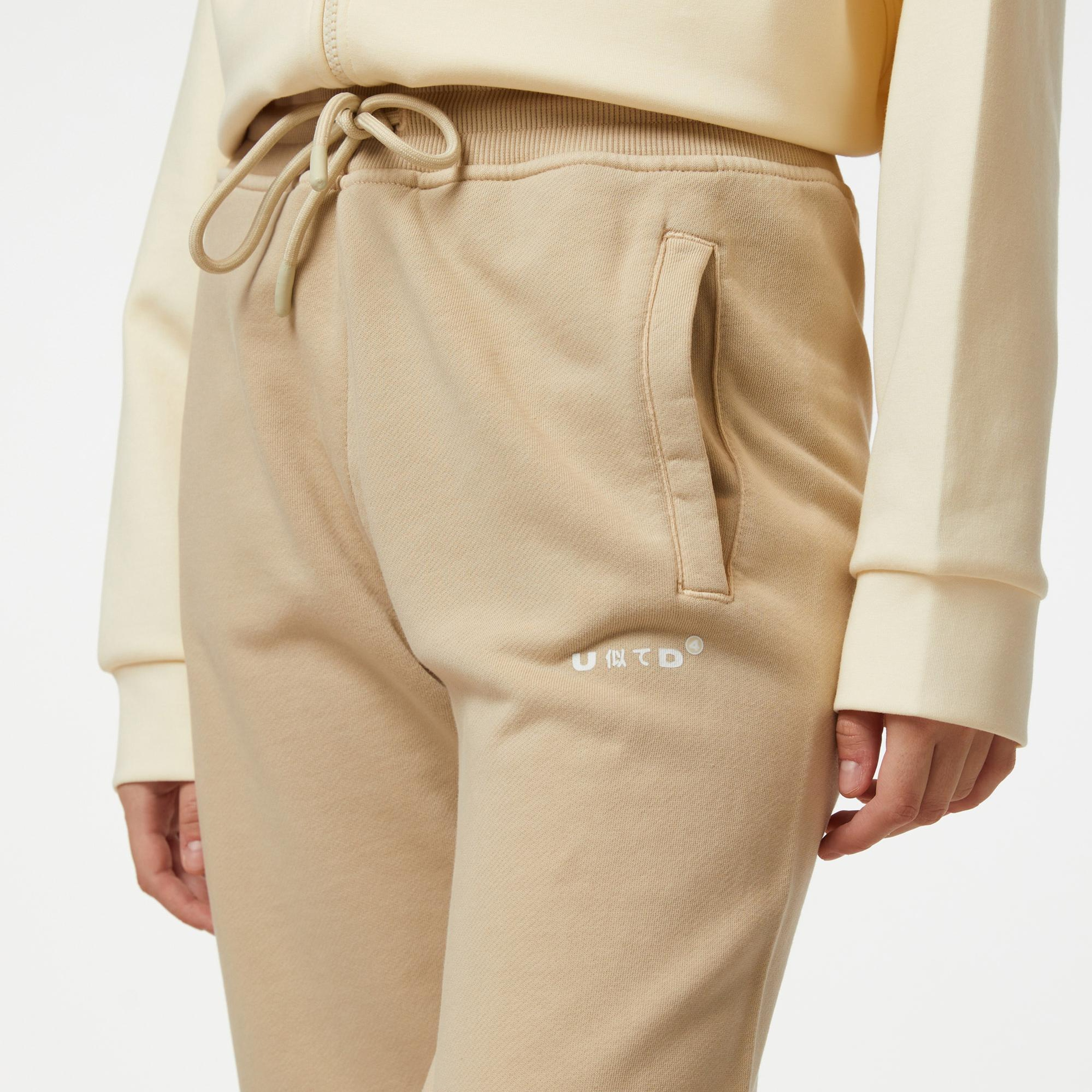 UNITED4 Classic Kadın Krem Eşofman Altı