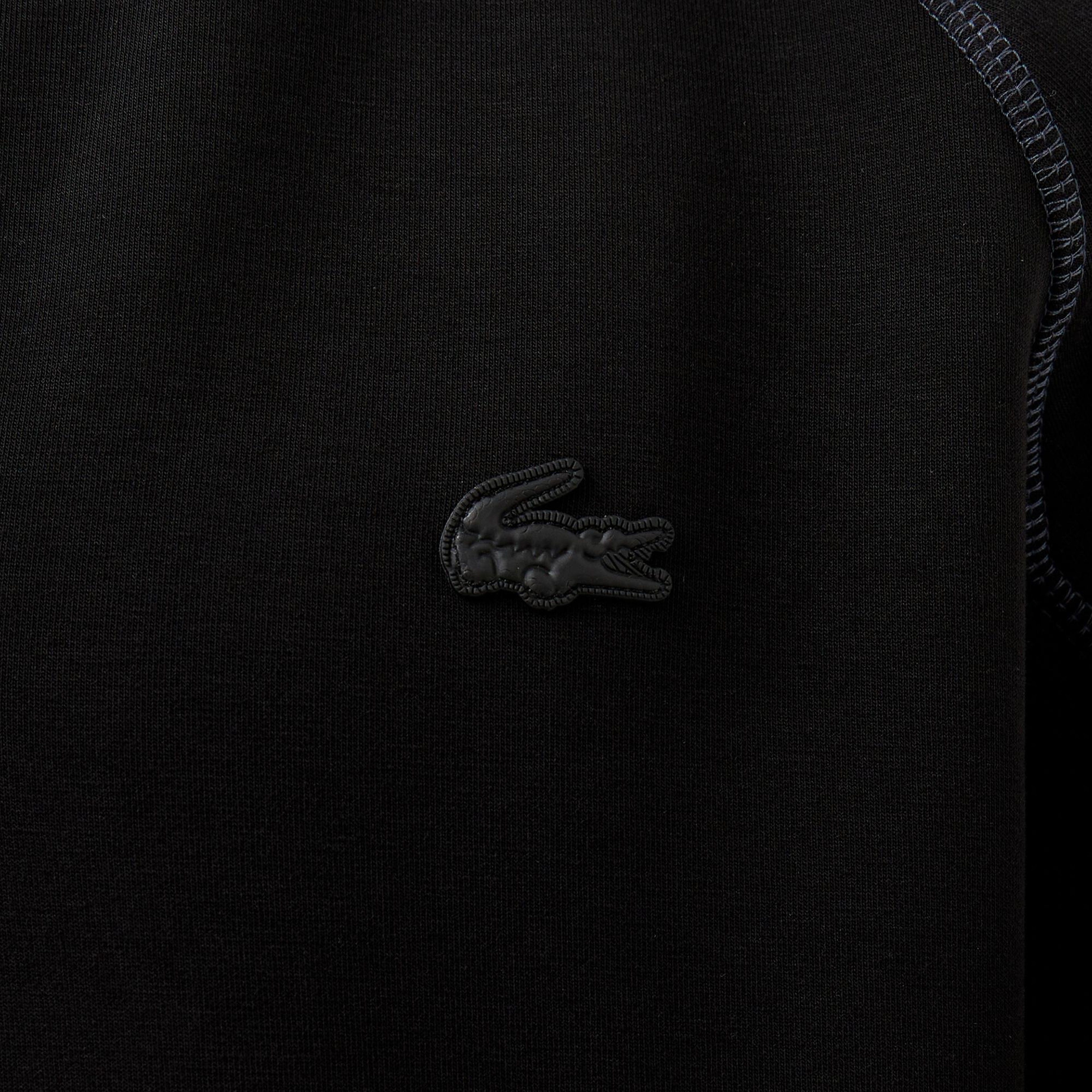 Lacoste Relaxed Fit Erkek Siyah Sweatshirt
