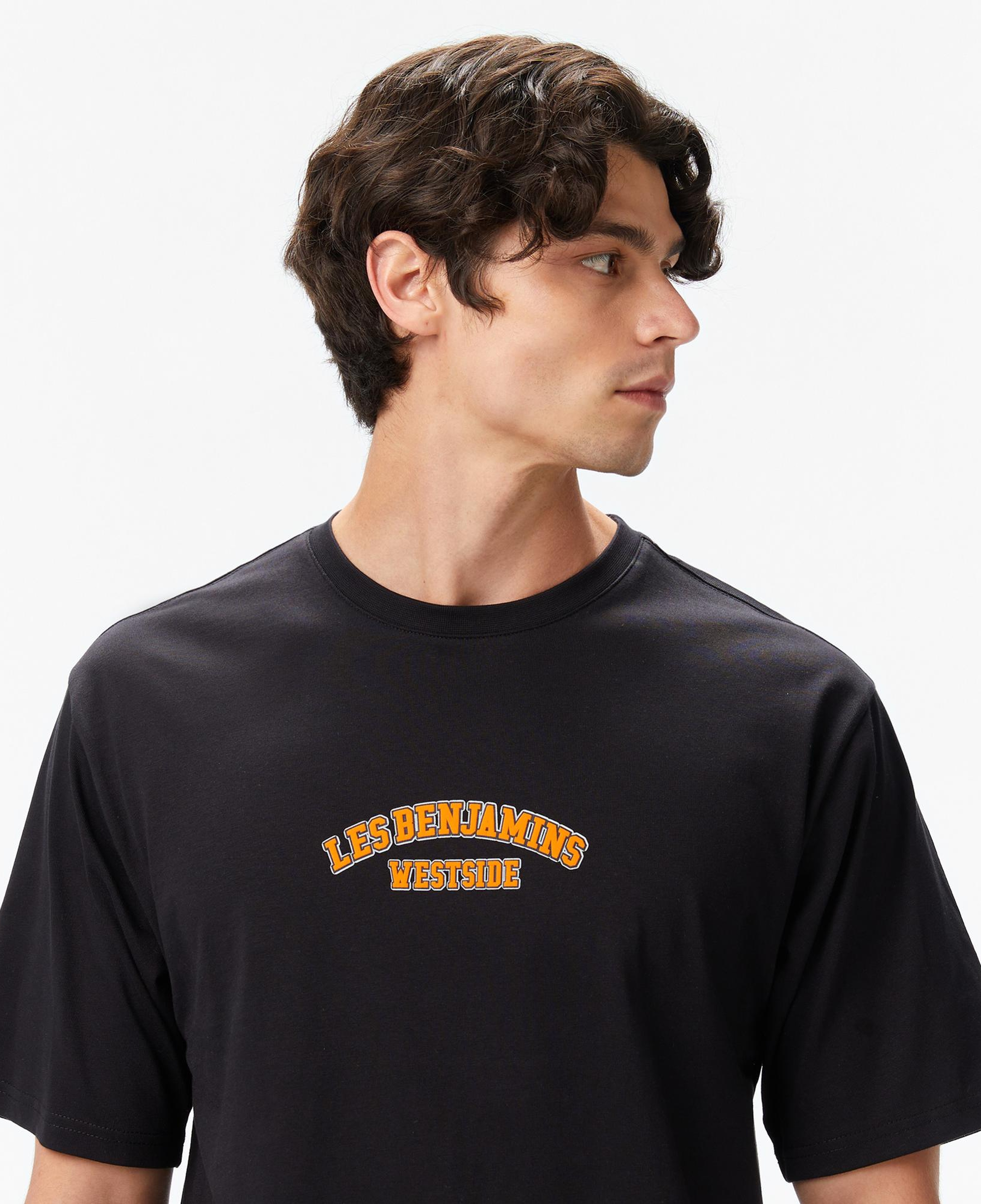 Les Benjamins Erkek Siyah T-Shirt