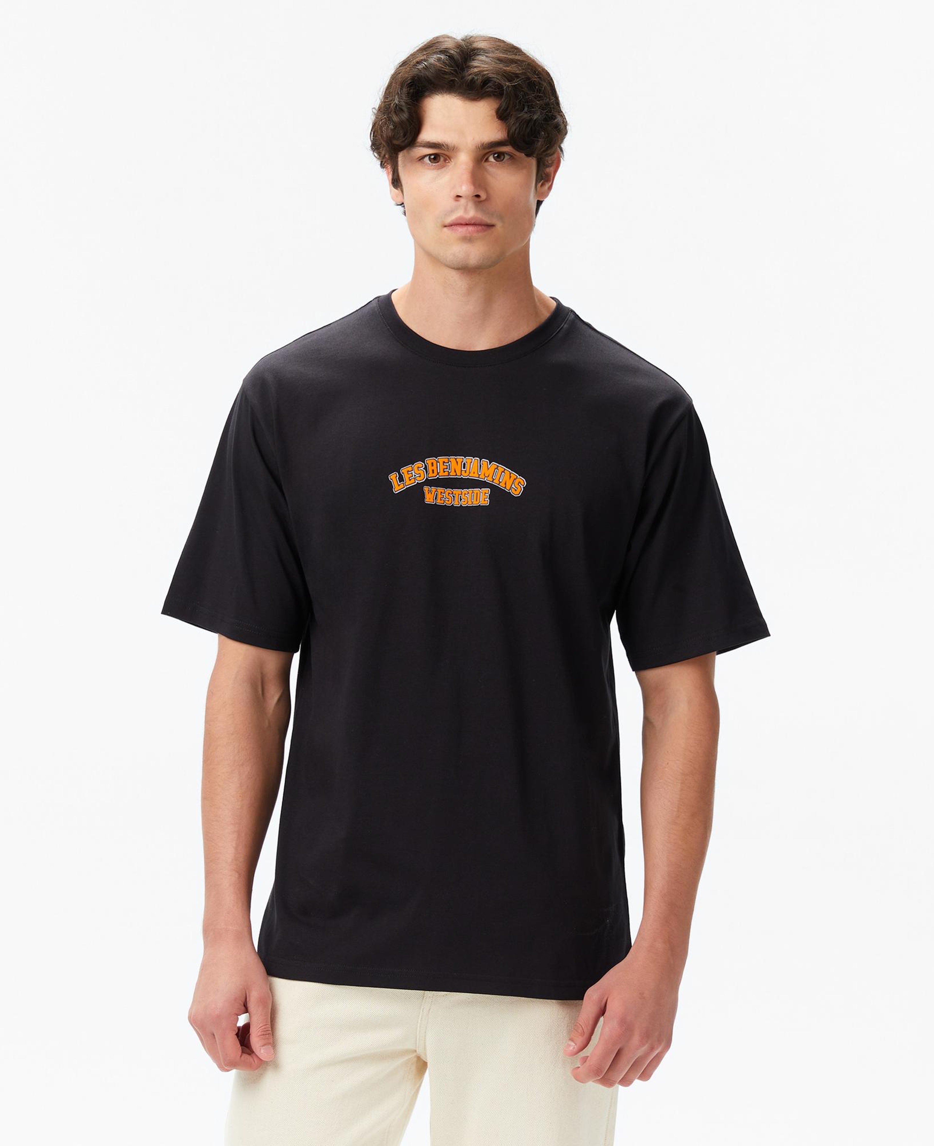 Les Benjamins Erkek Siyah T-Shirt