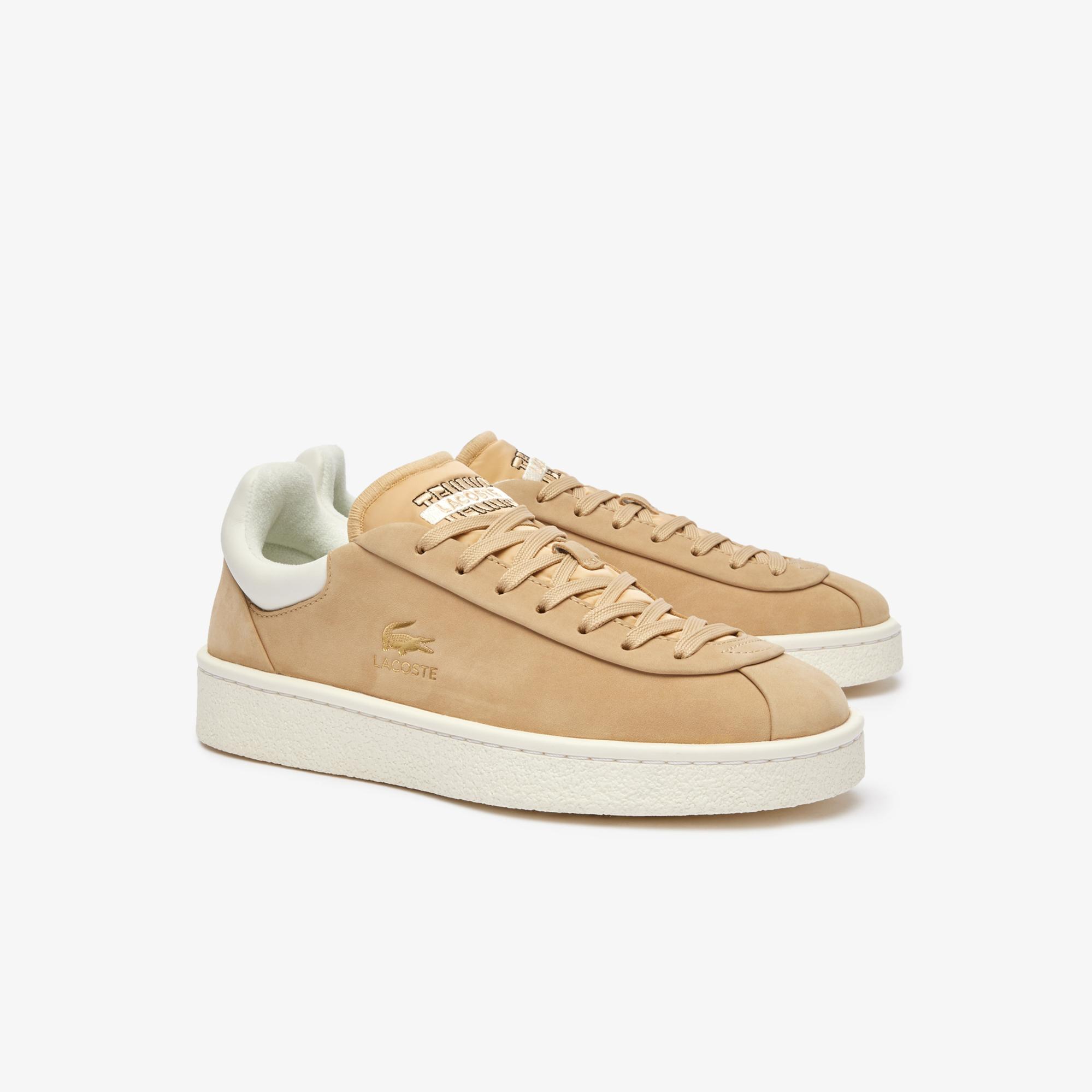 Lacoste Baseshot Premium Kadın Bej Sneaker