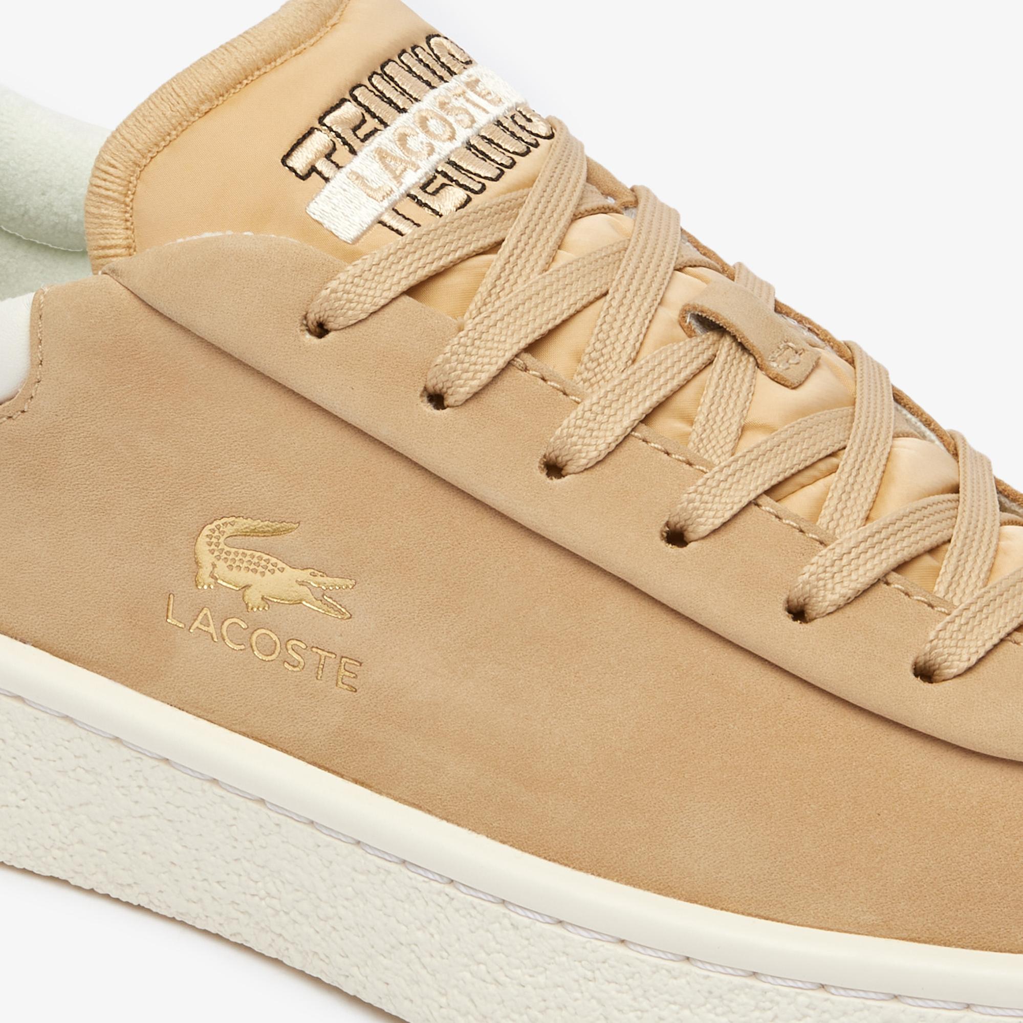 Lacoste Baseshot Premium Kadın Bej Sneaker
