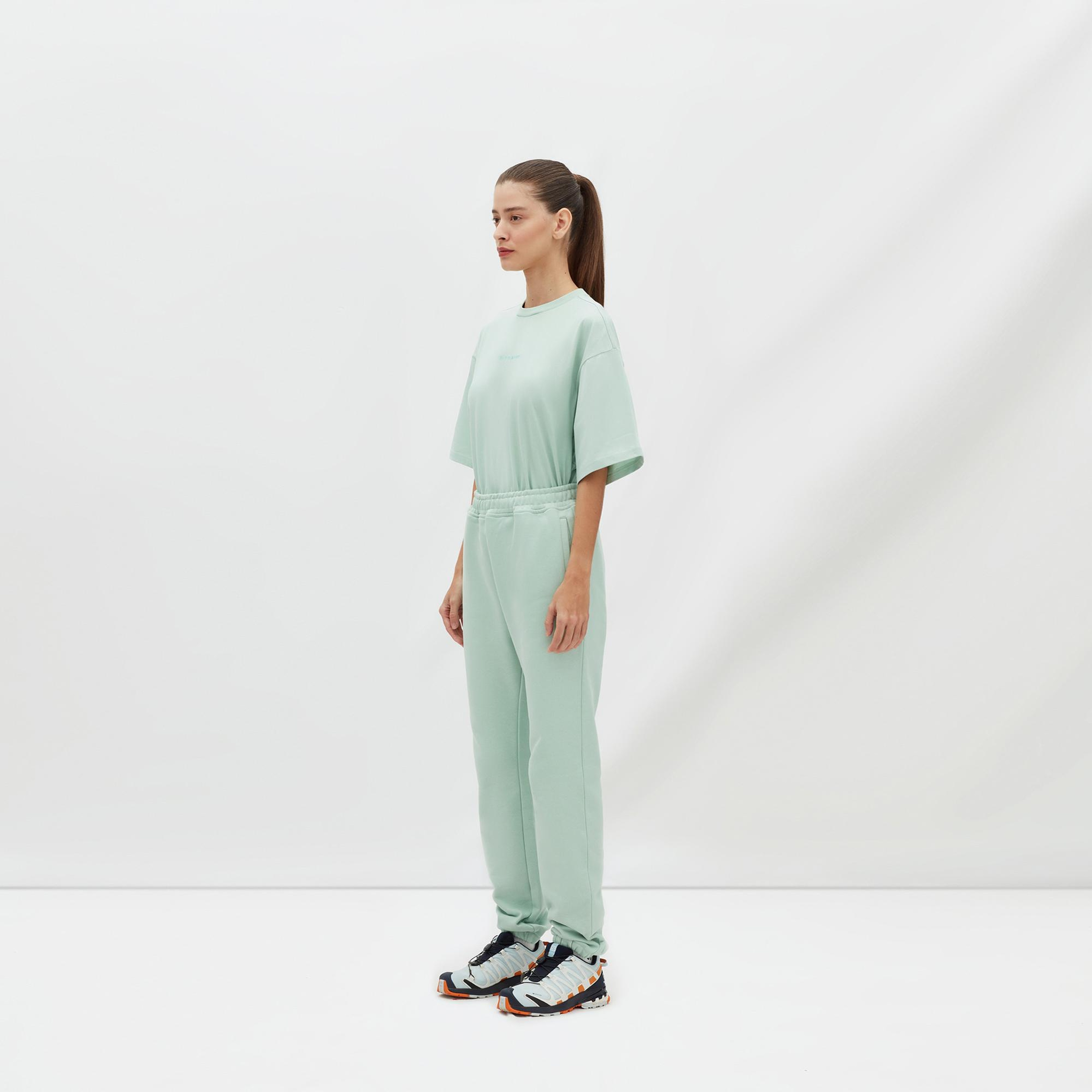 Les Benjamins Essentials Kadın Yeşil Eşofman Altı