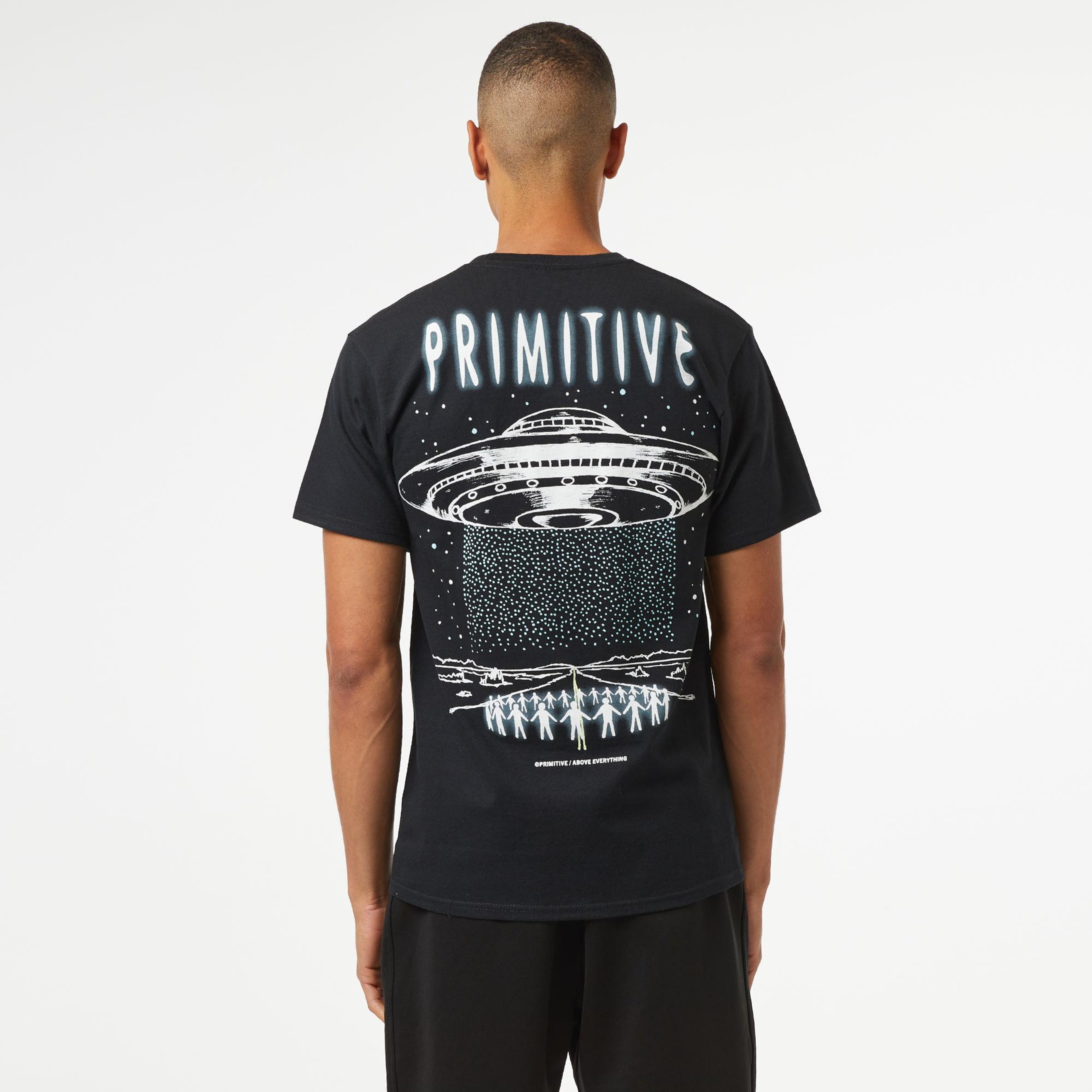 Primitive Contact Erkek Siyah T-Shirt