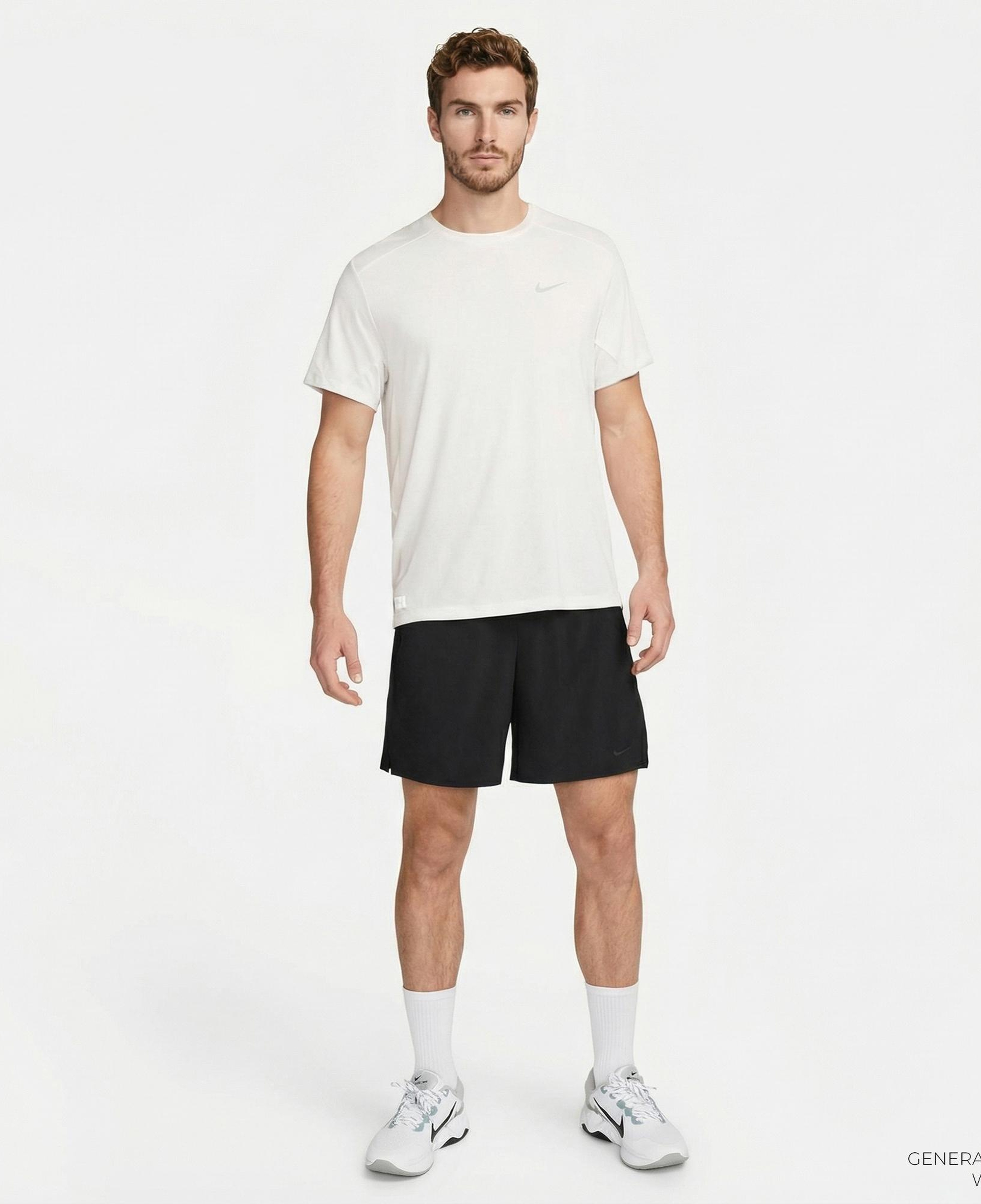 Nike Dri-Fit Unlimited Woven 18cm Unlined Erkek Siyah Şort