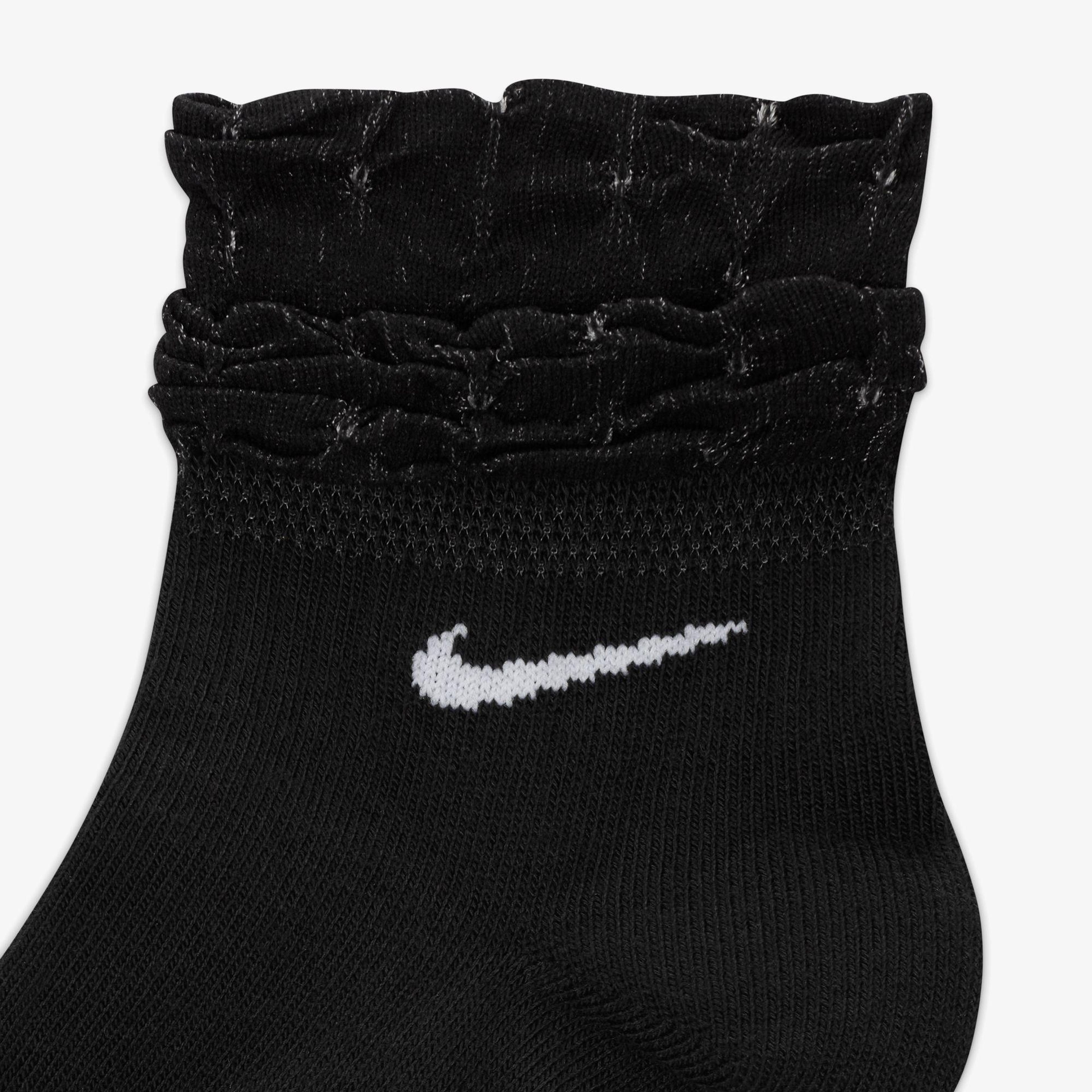 Nike Everyday Ankle Unisex Siyah Çorap