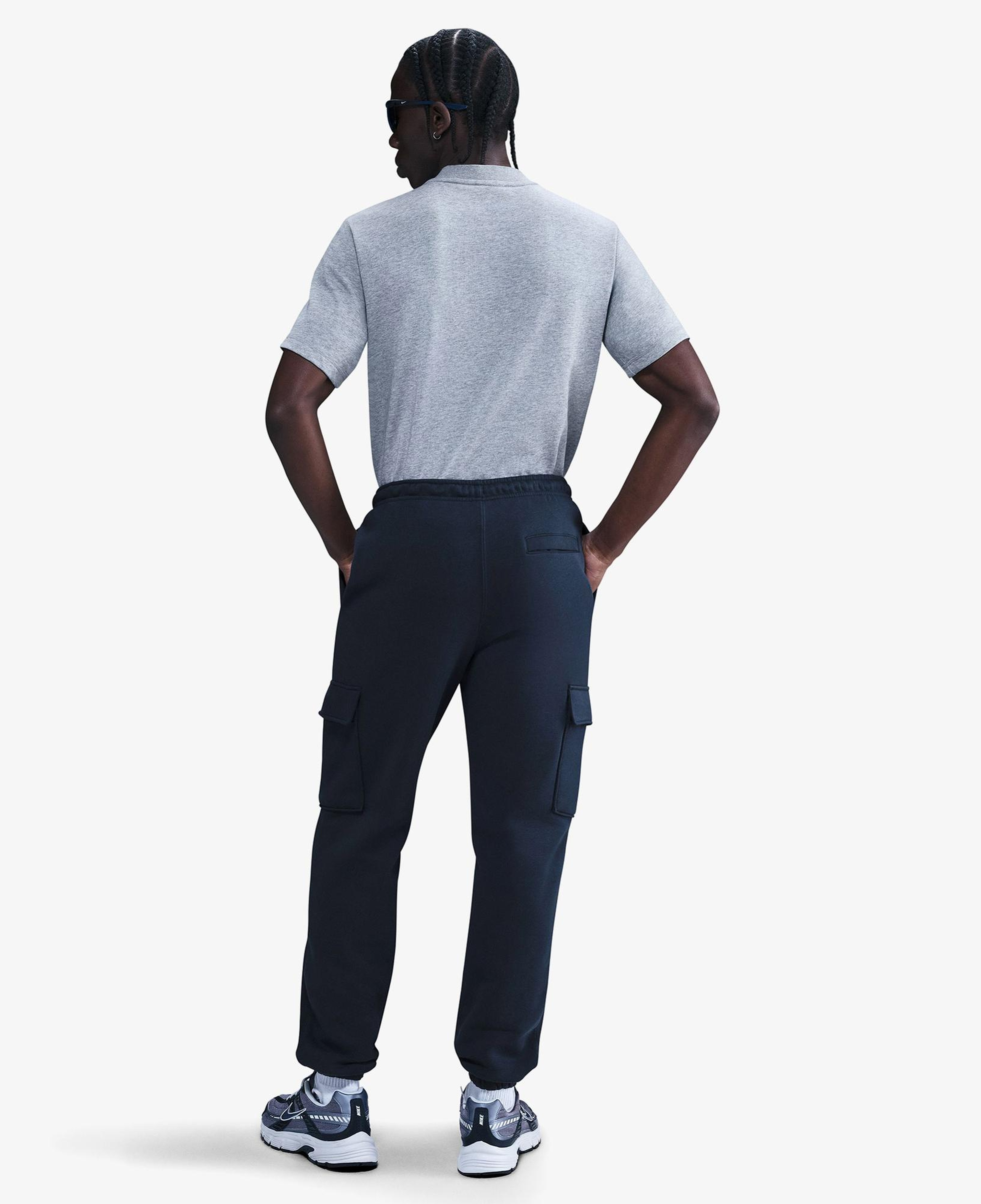 Nike Club Cargo Erkek Lacivert Eşofman Altı