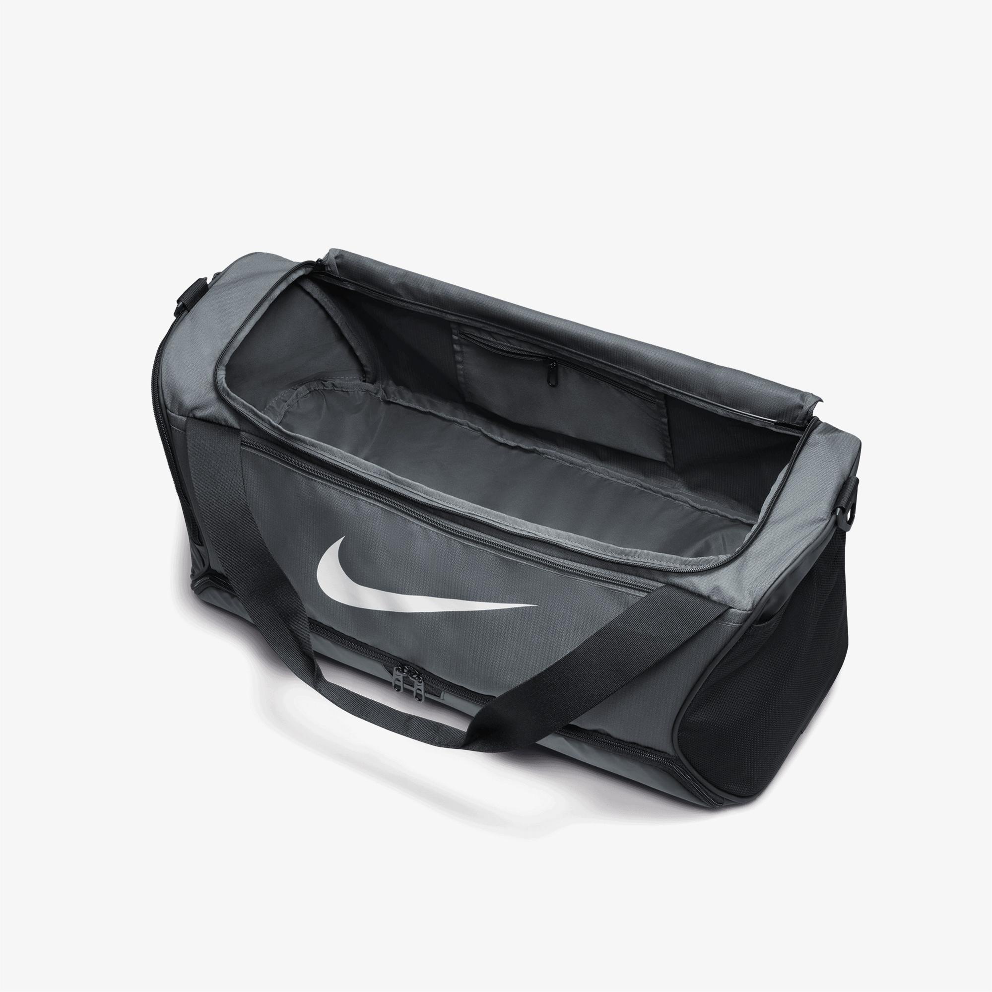 Nike Brasilia Duff - 9.5 (60L) Unisex Gri Spor Çantası