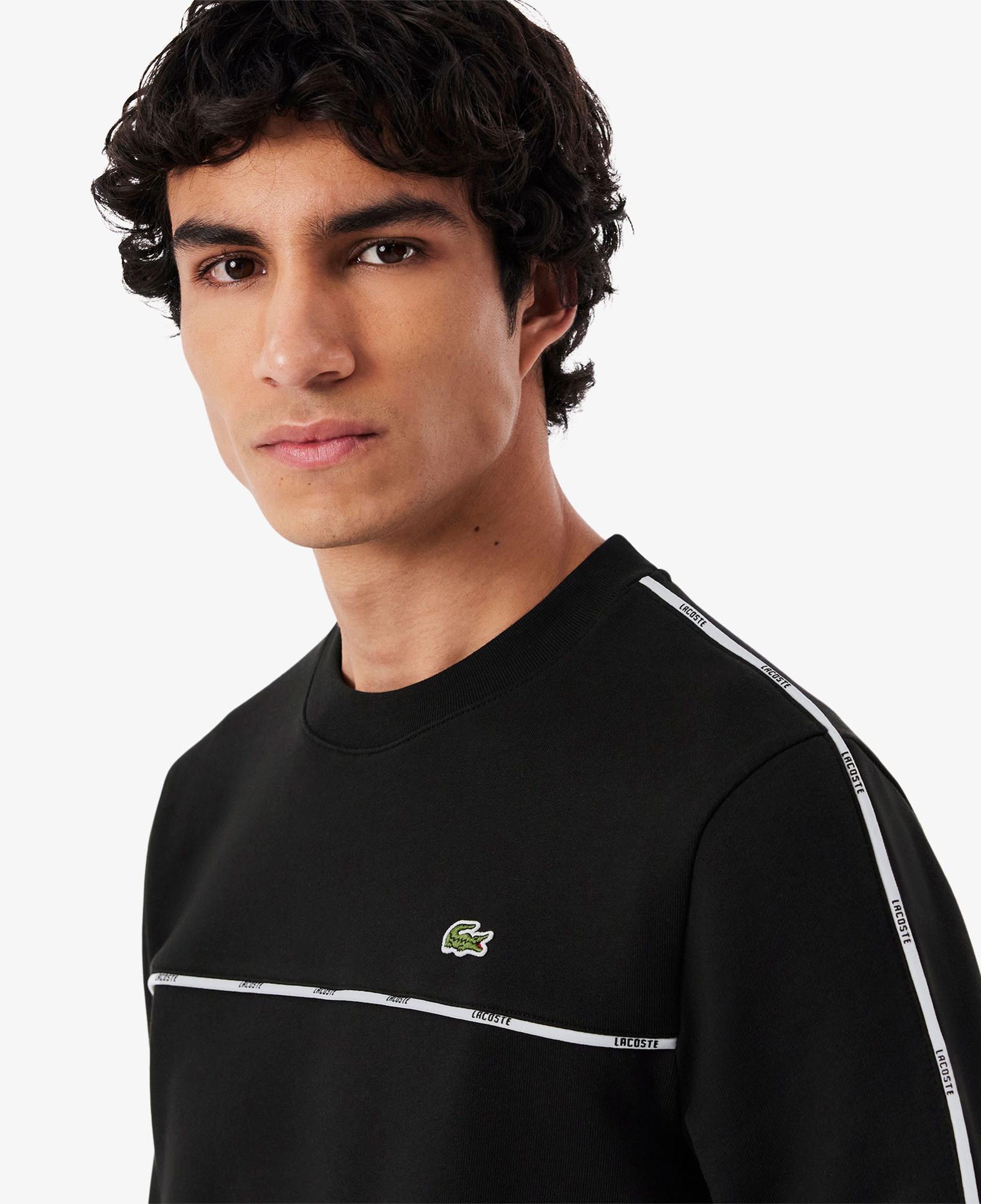 Lacoste Erkek Classic Fit Siyah Sweatshirt