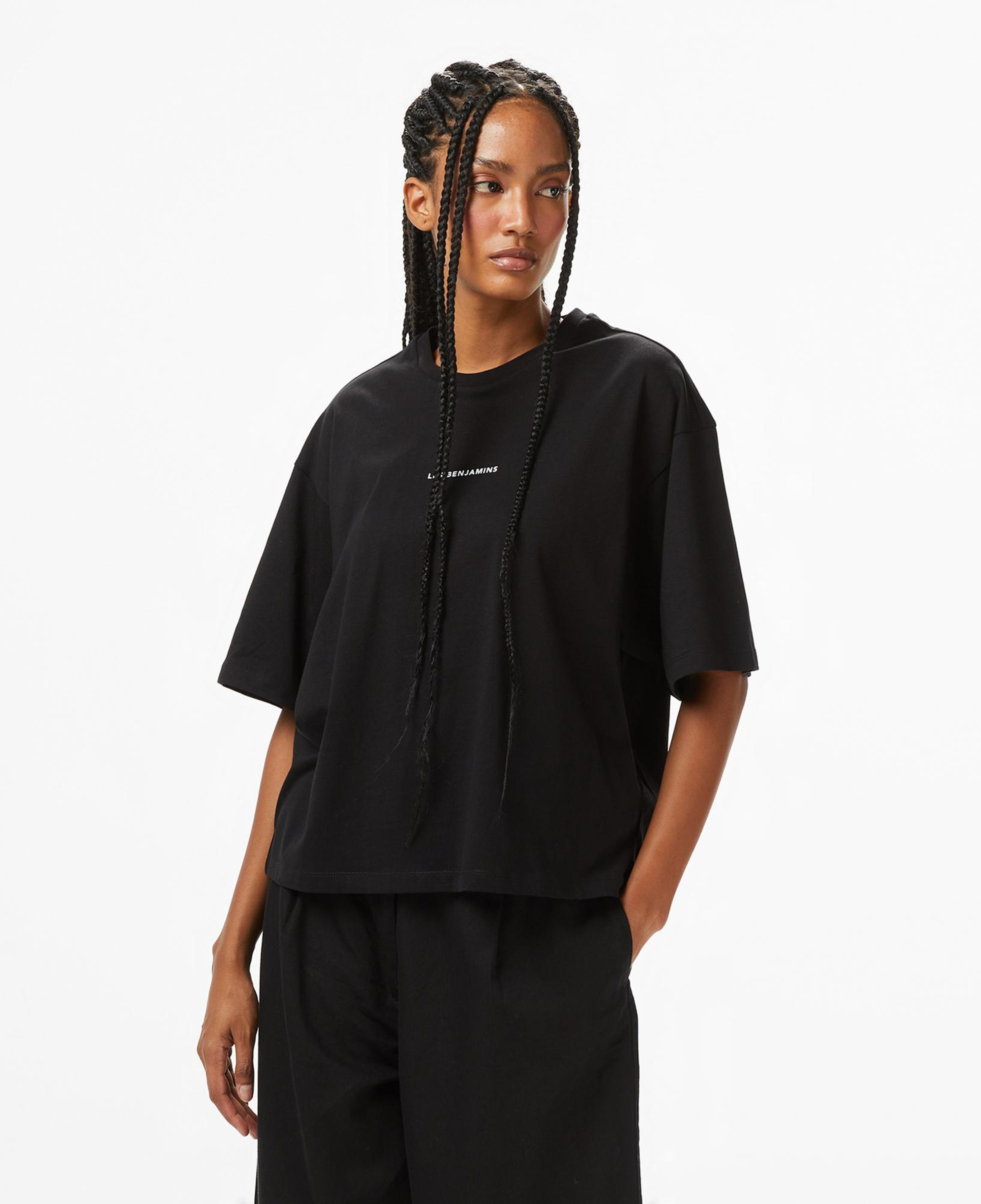 Les Benjamins Kadın Siyah T-Shirt