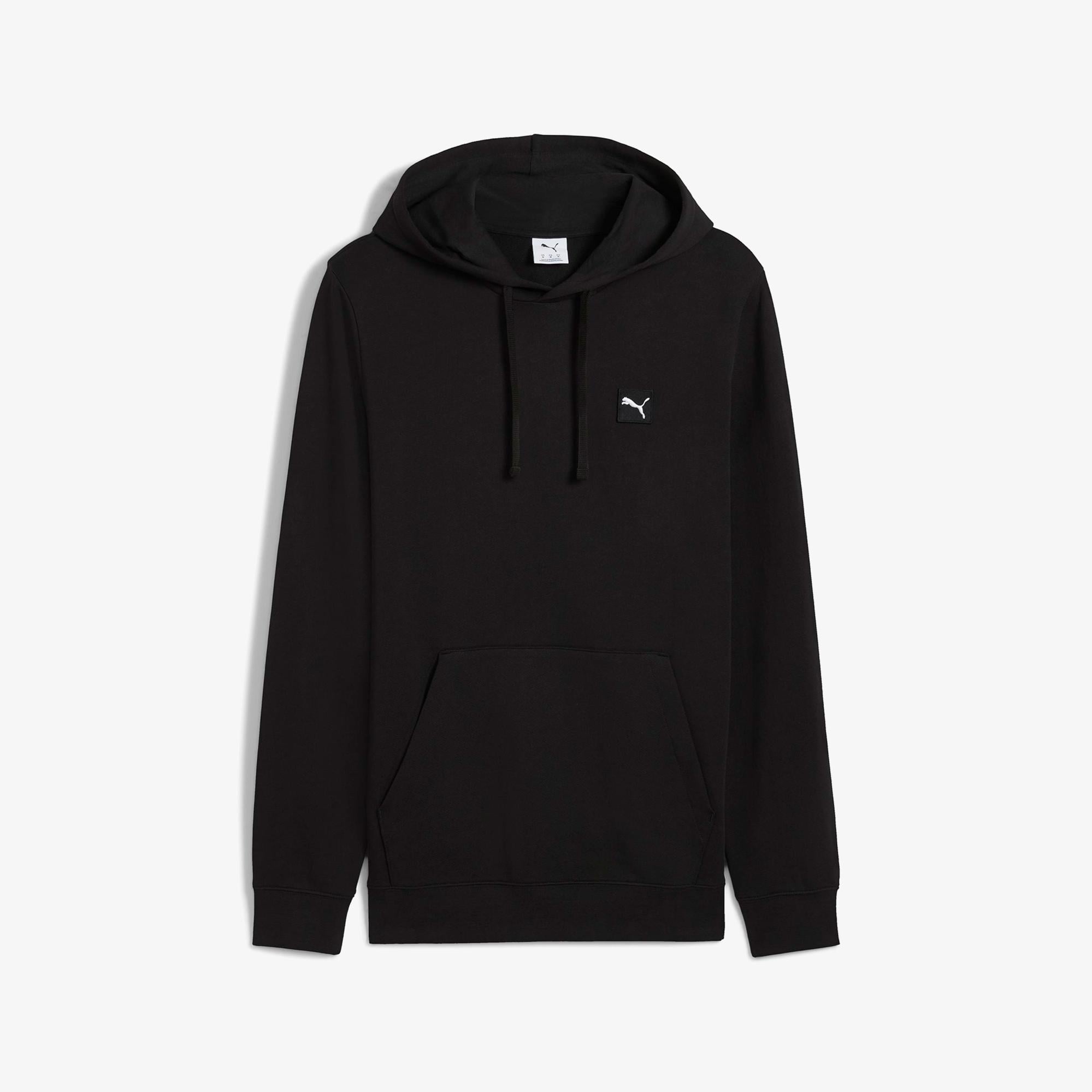 Puma Essential Elevated  Erkek Siyah Sweatshirt