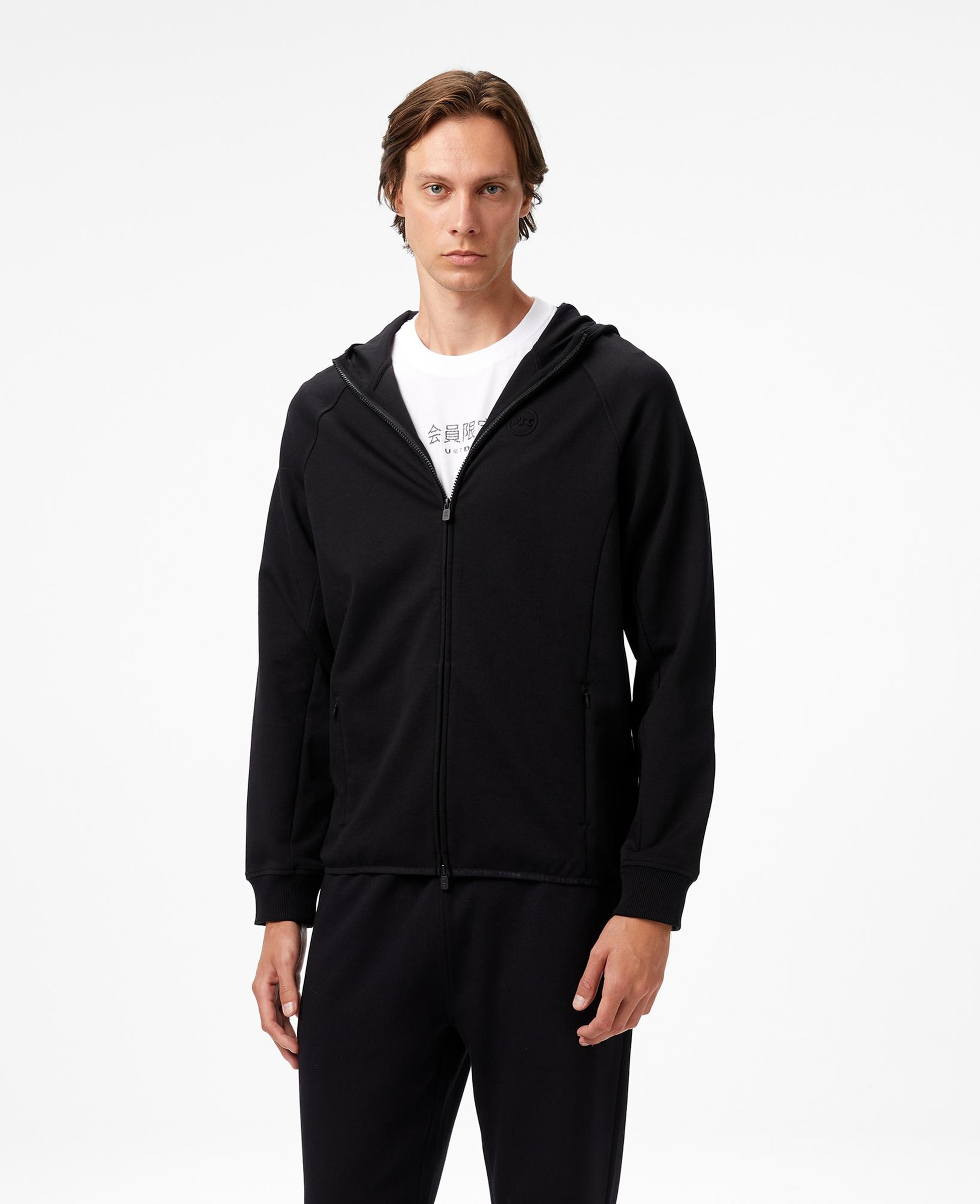 UNITED4 Erkek Siyah Sweatshirt