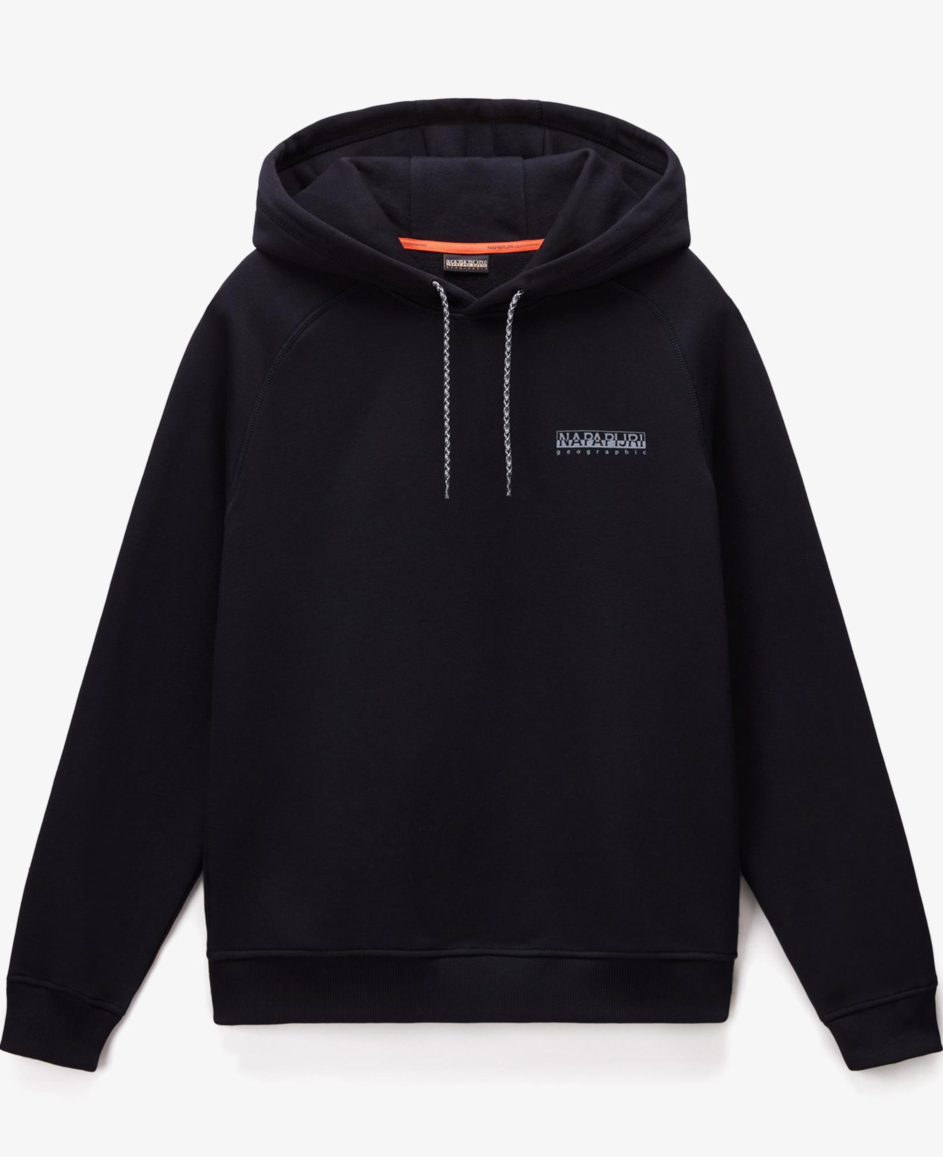 Napapijri B-Back Graphic Erkek Siyah Sweatshirt