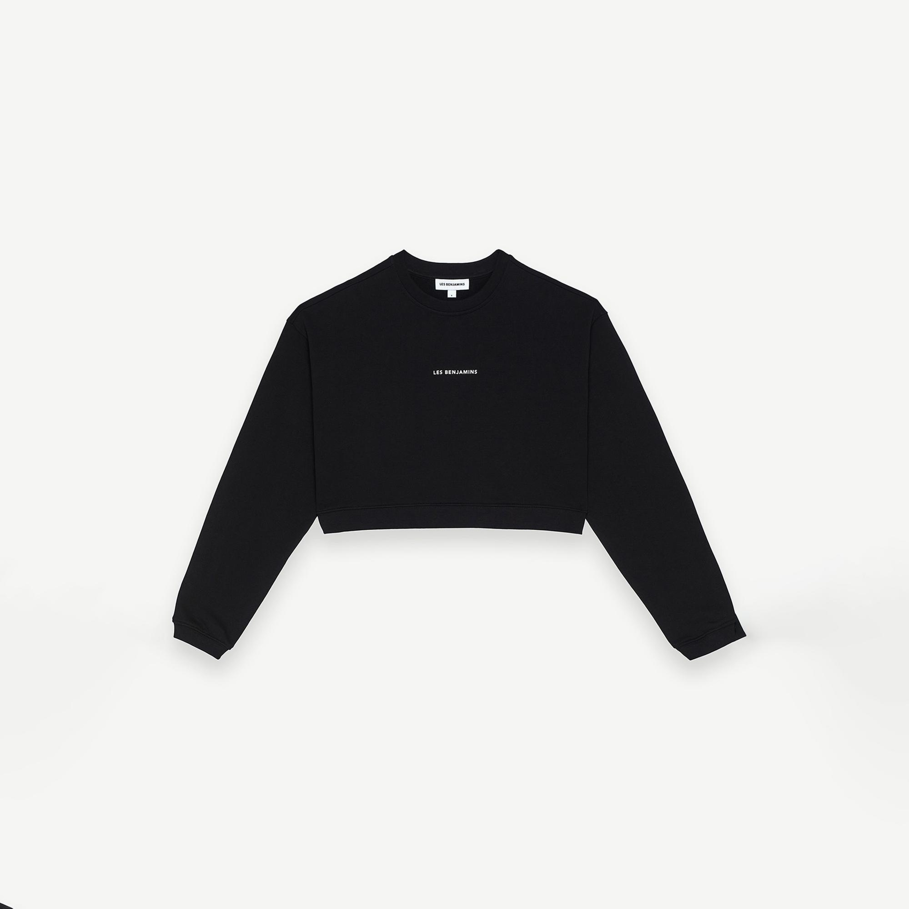 Les Benjamins Kadın Siyah Sweatshirt