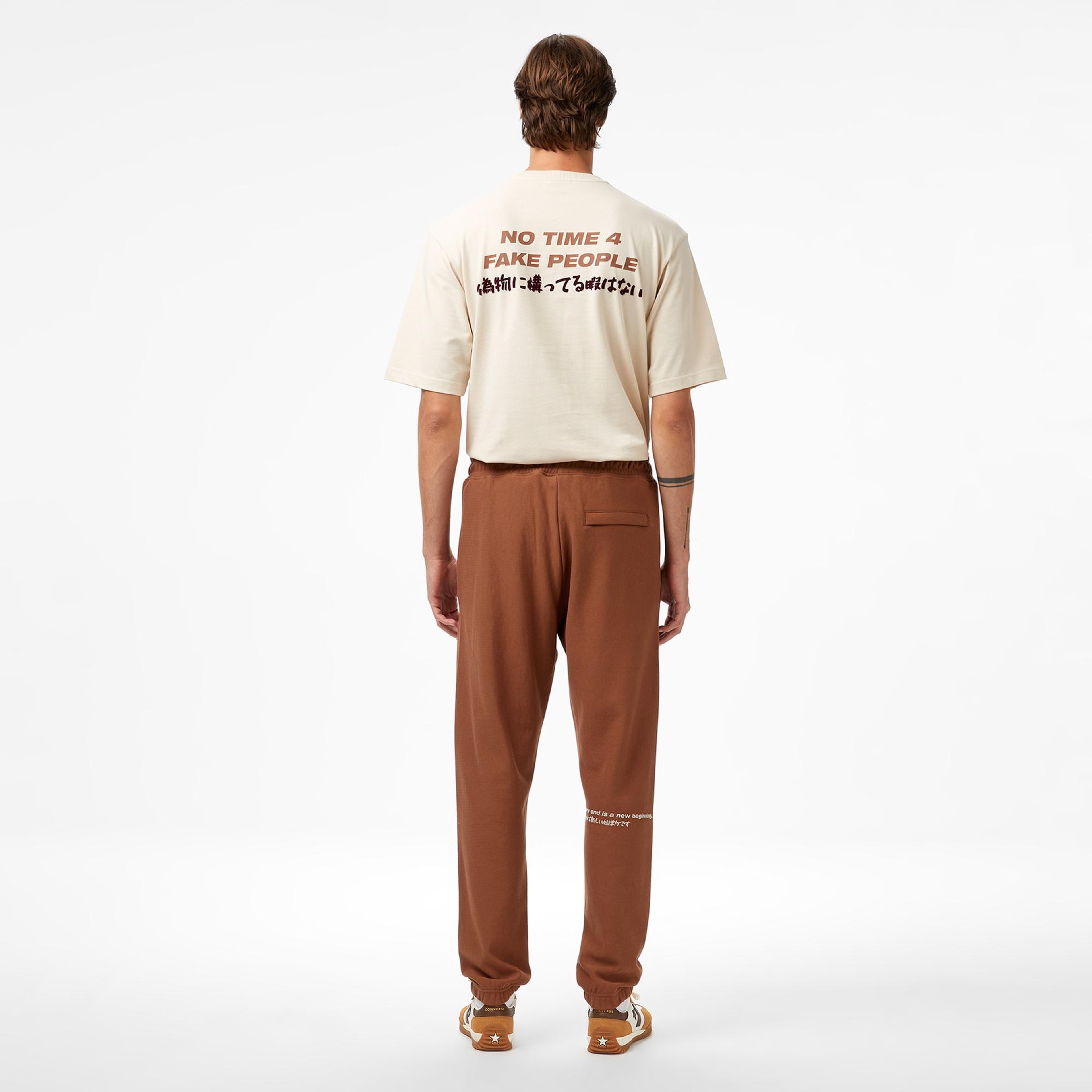 UNITED4 Classic Erkek Kahverengi Eşofman Altı