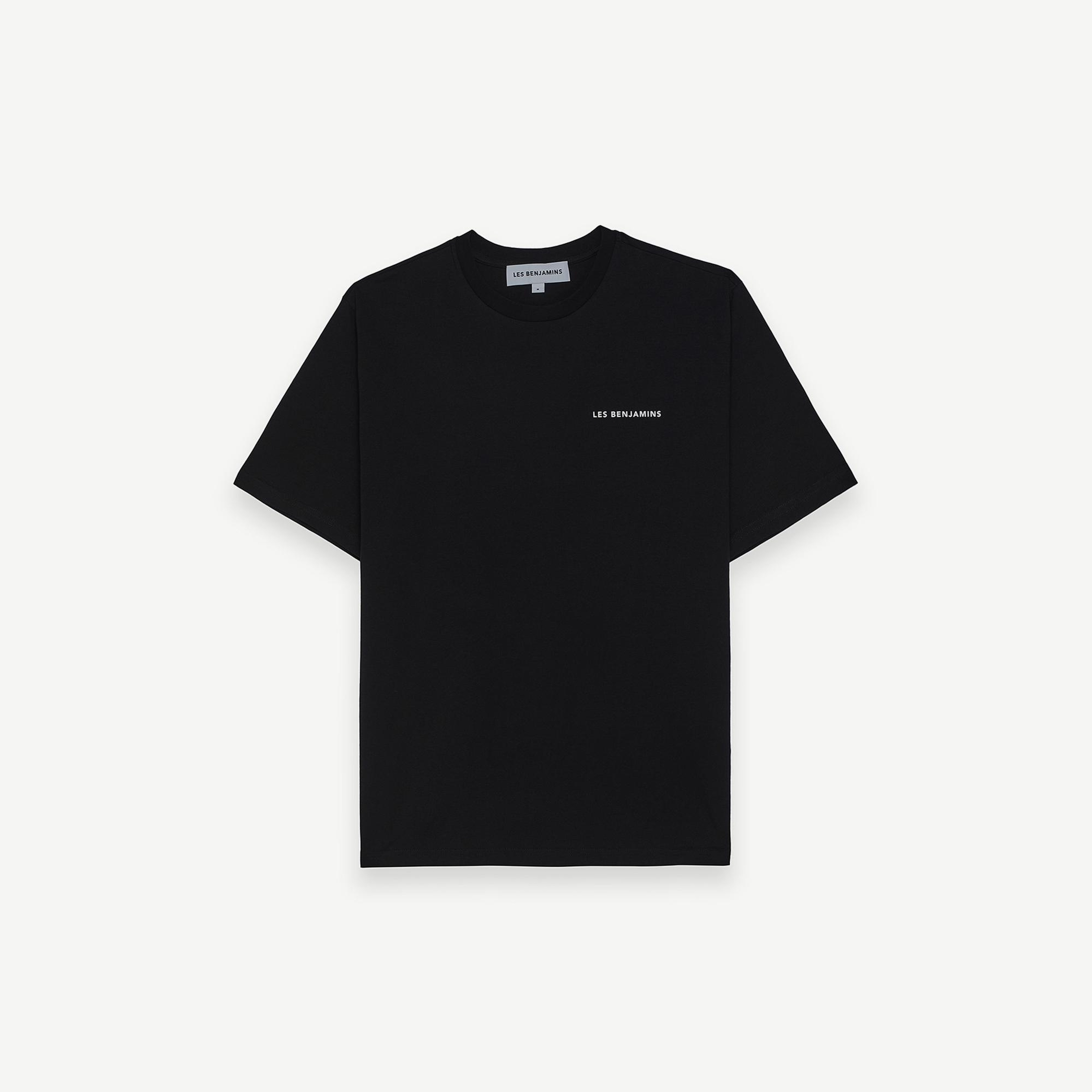 Les Benjamins Erkek Siyah T-Shirt