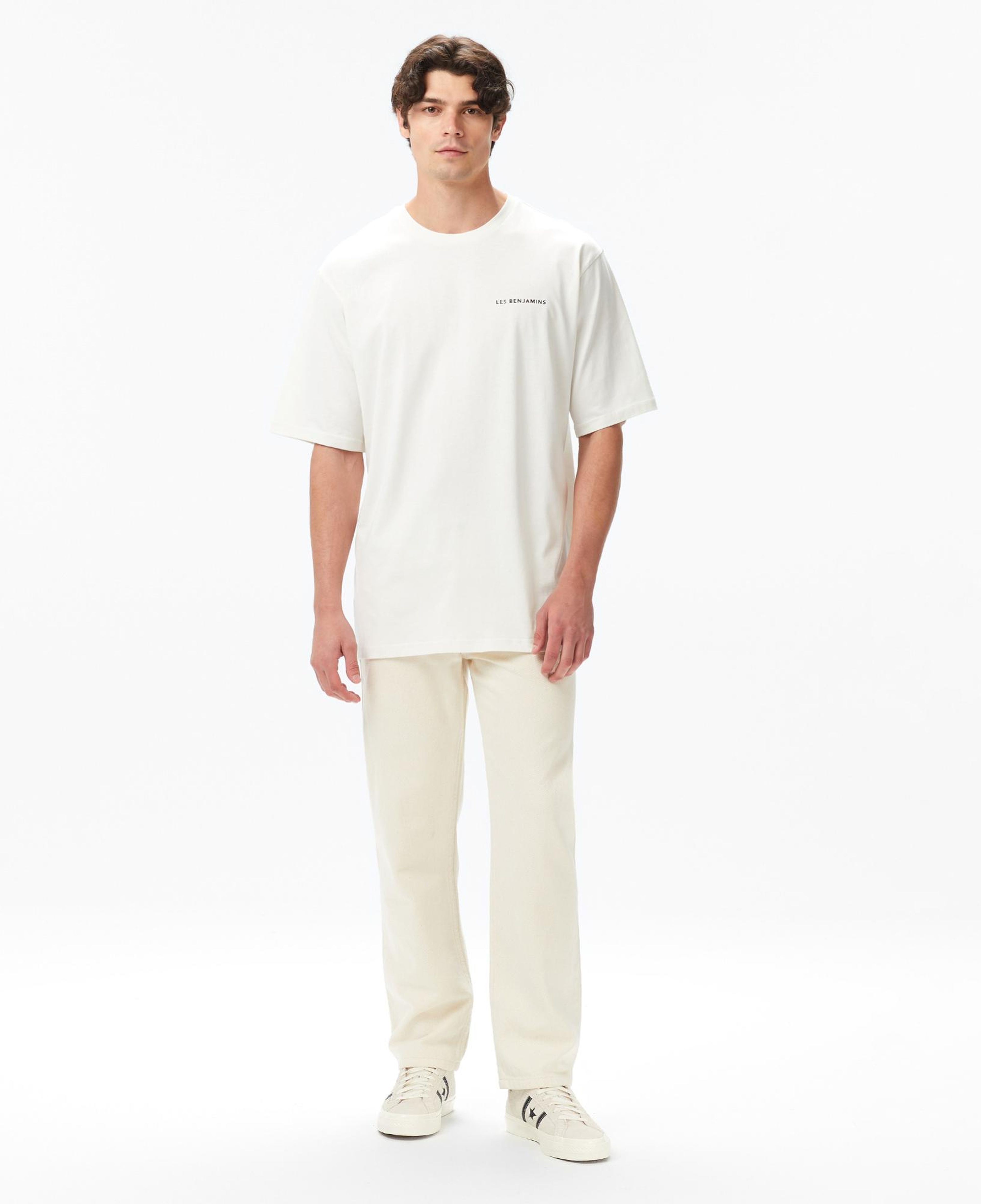 Les Benjamins Erkek Beyaz T-Shirt