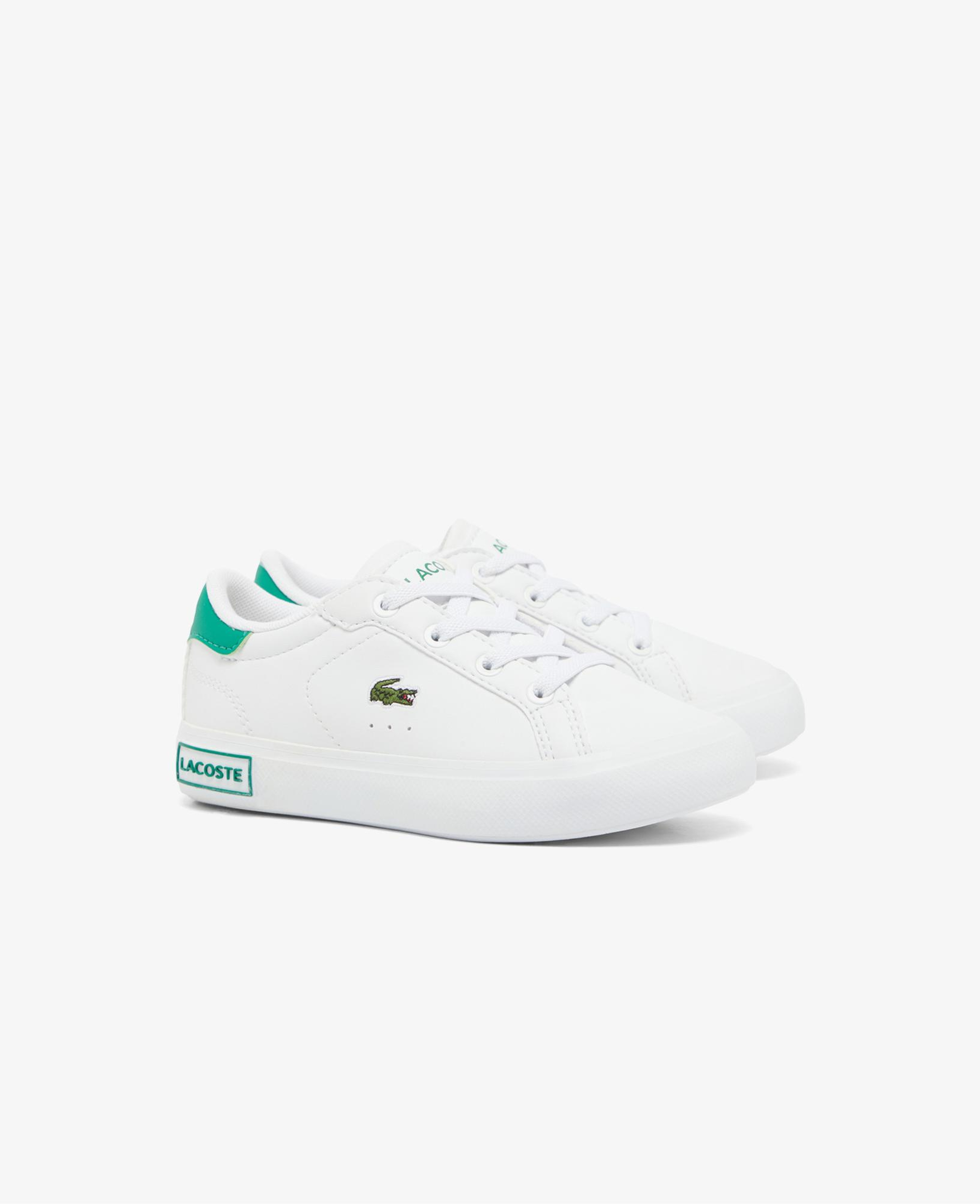 Lacoste Powercourt Çocuk Beyaz Sneaker