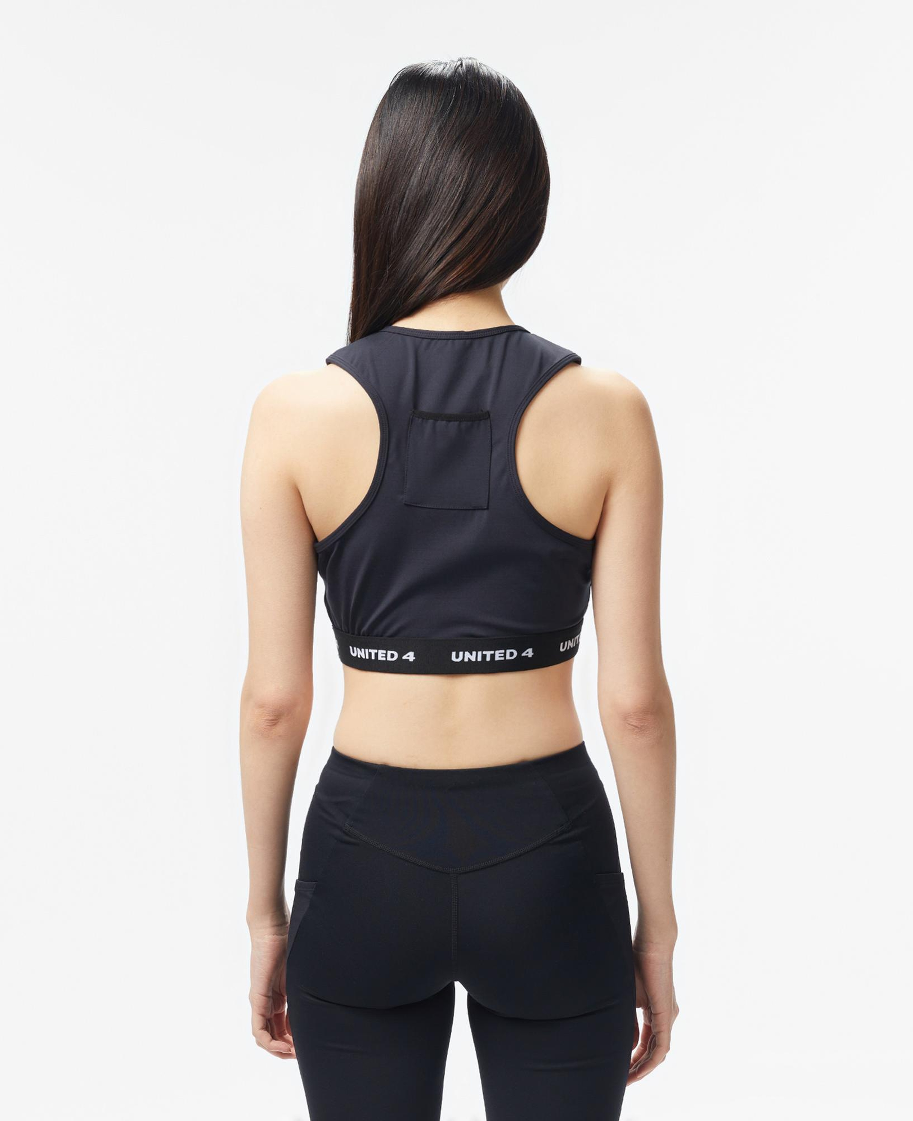 UNITED4 Japan Kadın Siyah Antrenman Bra