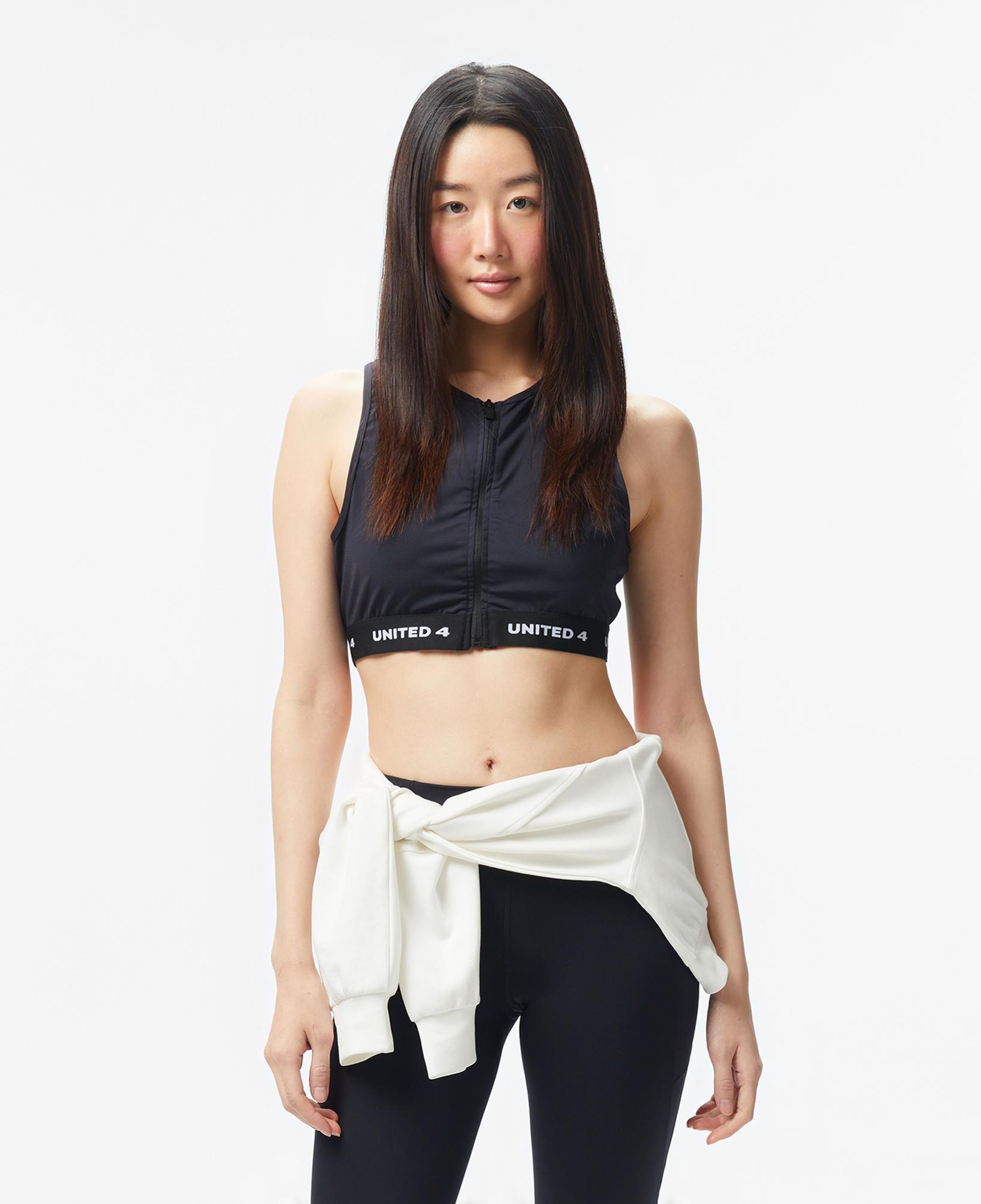 UNITED4 Japan Kadın Siyah Antrenman Bra