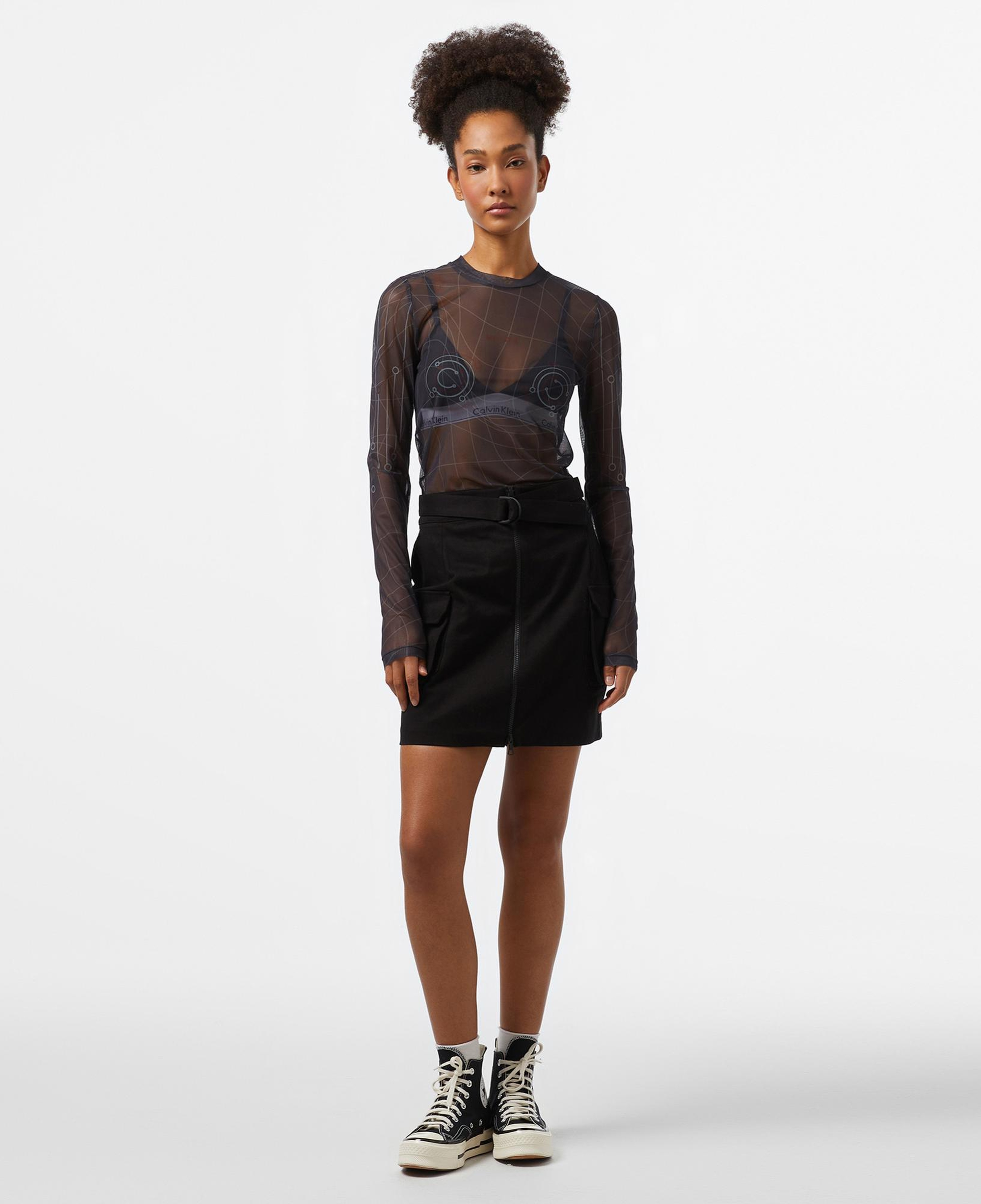 UNITED4 Kadın Siyah Bodysuit