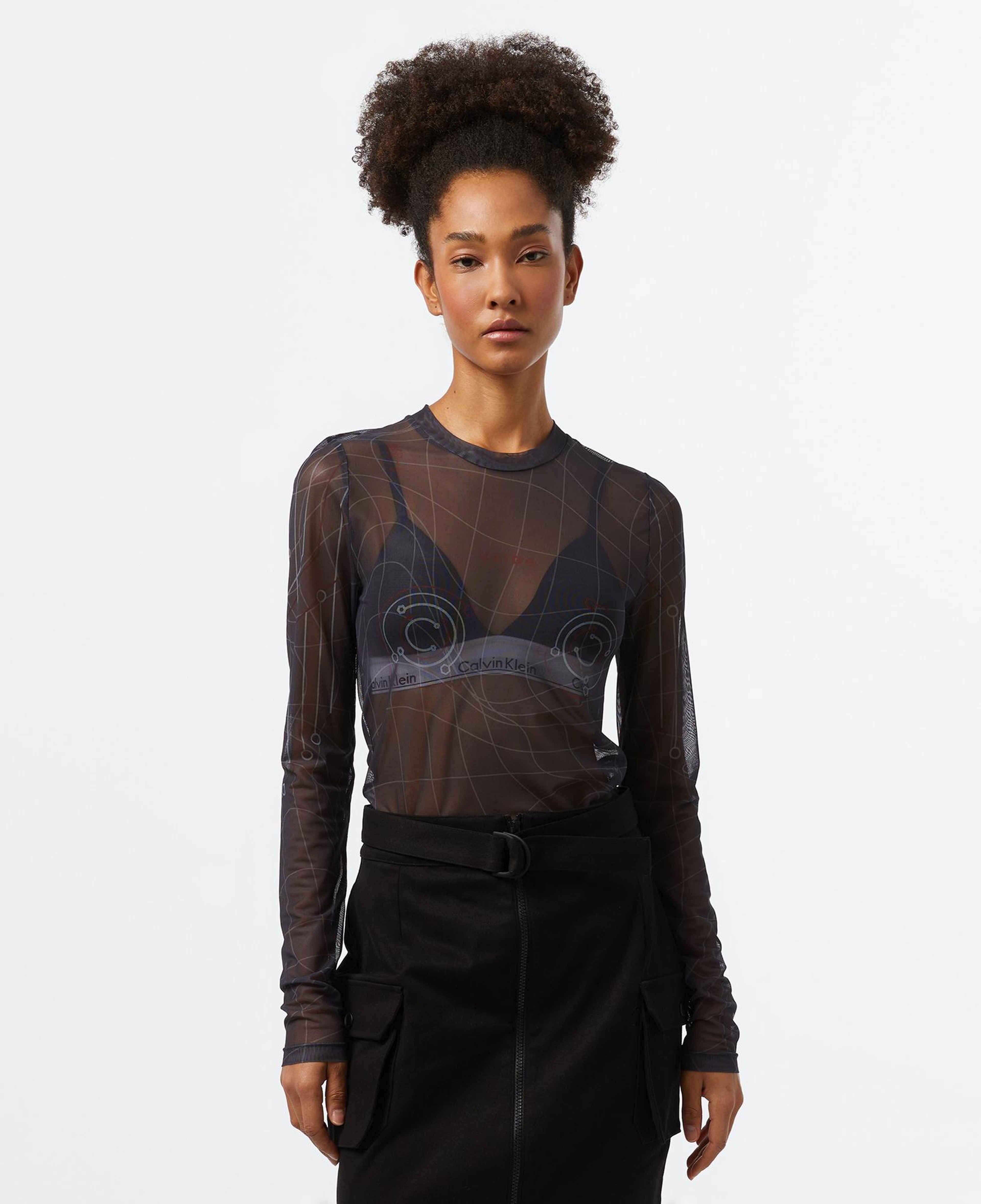 UNITED4 Kadın Siyah Bodysuit