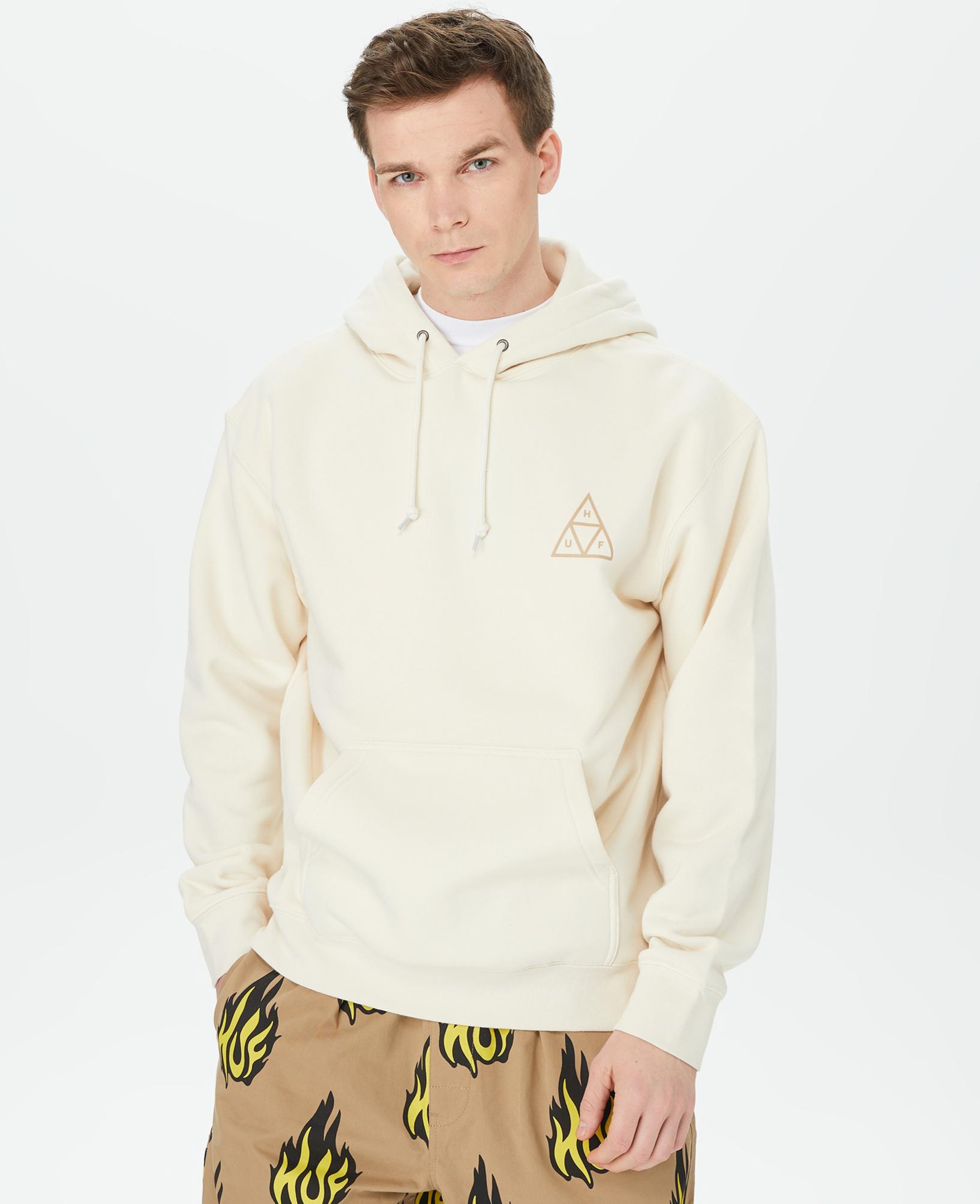 HUF Set Tt Erkek Bej Hoodie