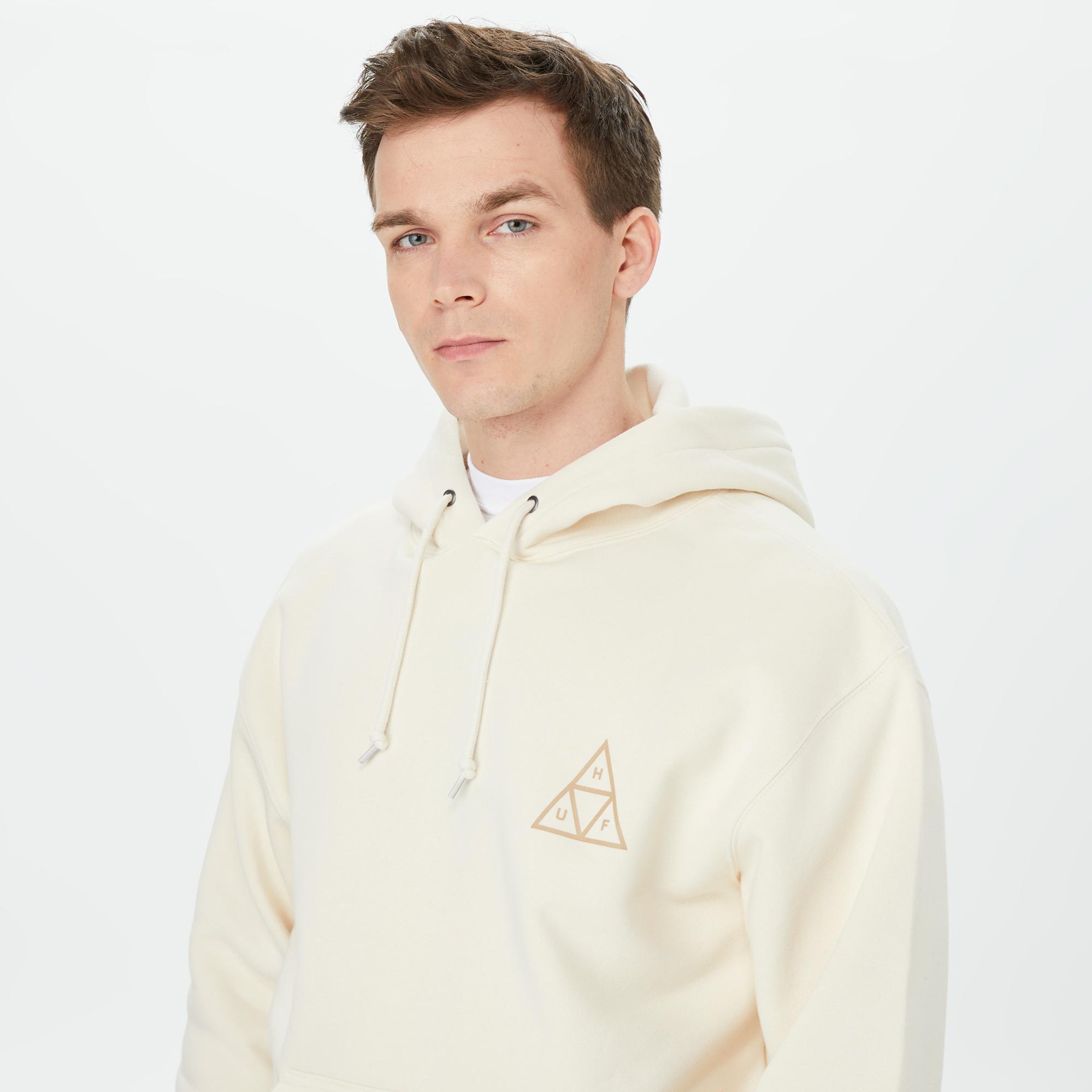 HUF Set Tt Erkek Bej Hoodie