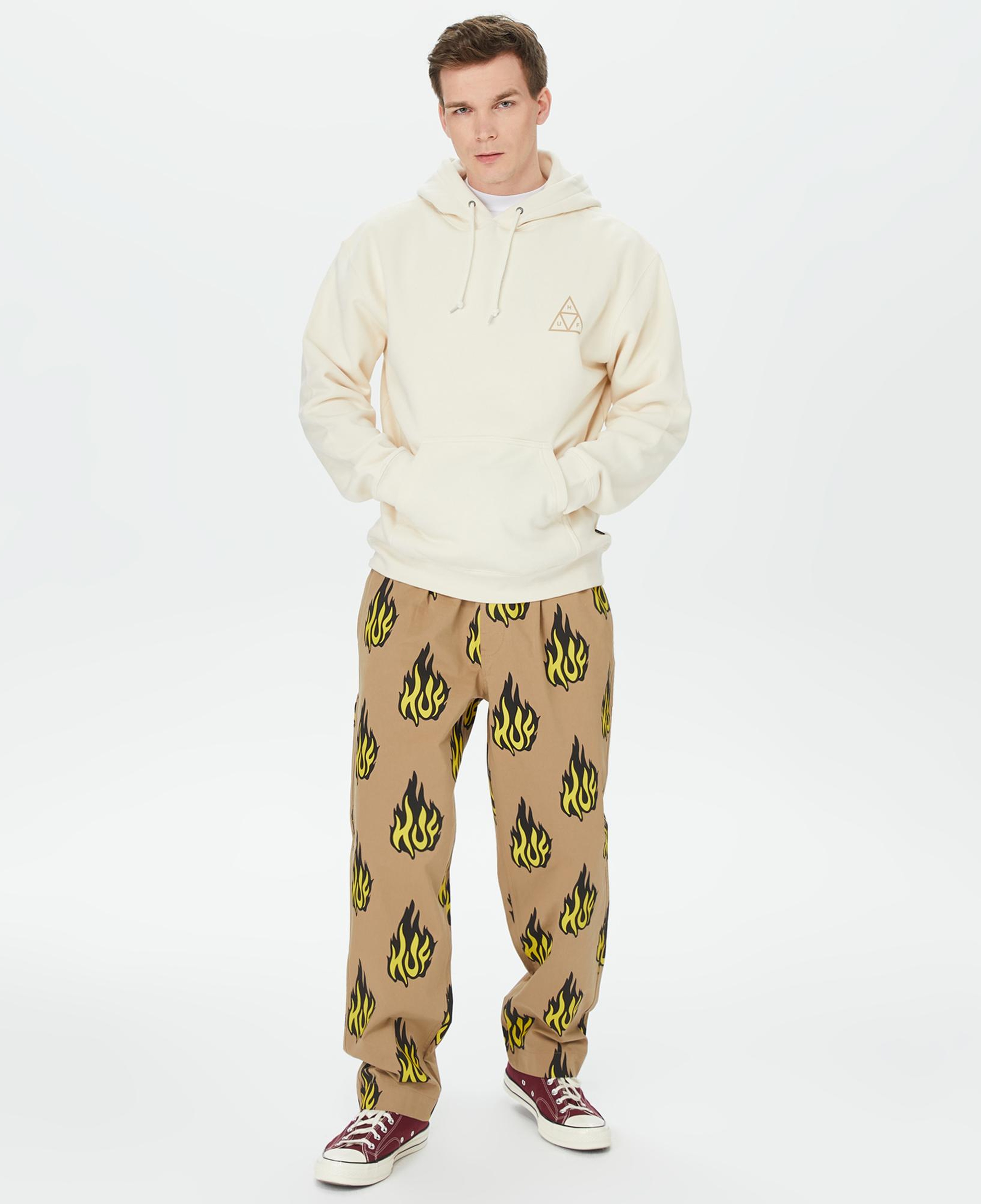 HUF Set Tt Erkek Bej Hoodie