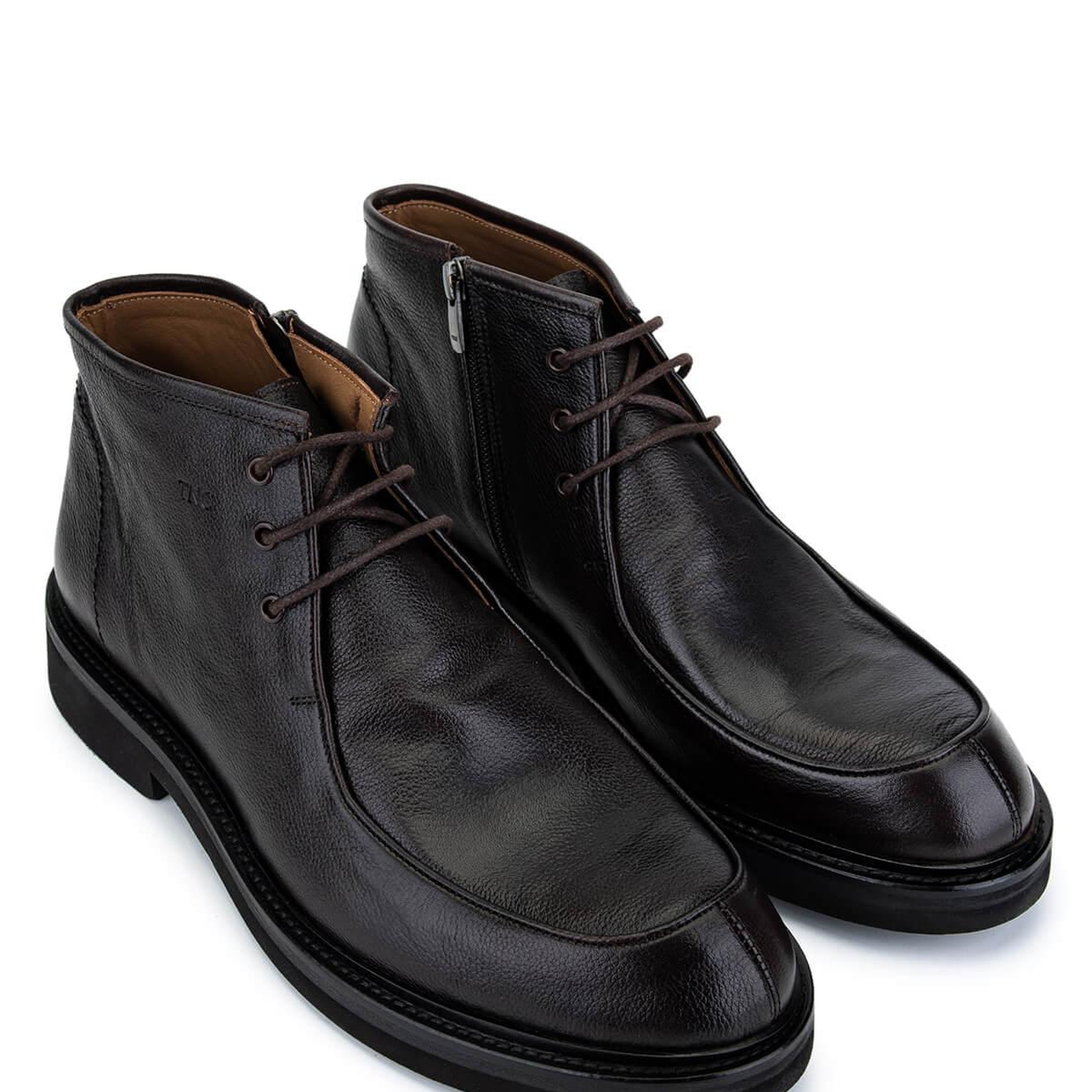 Tamer Tanca Erkek Hakiki Deri Kahverengi Casual Bot