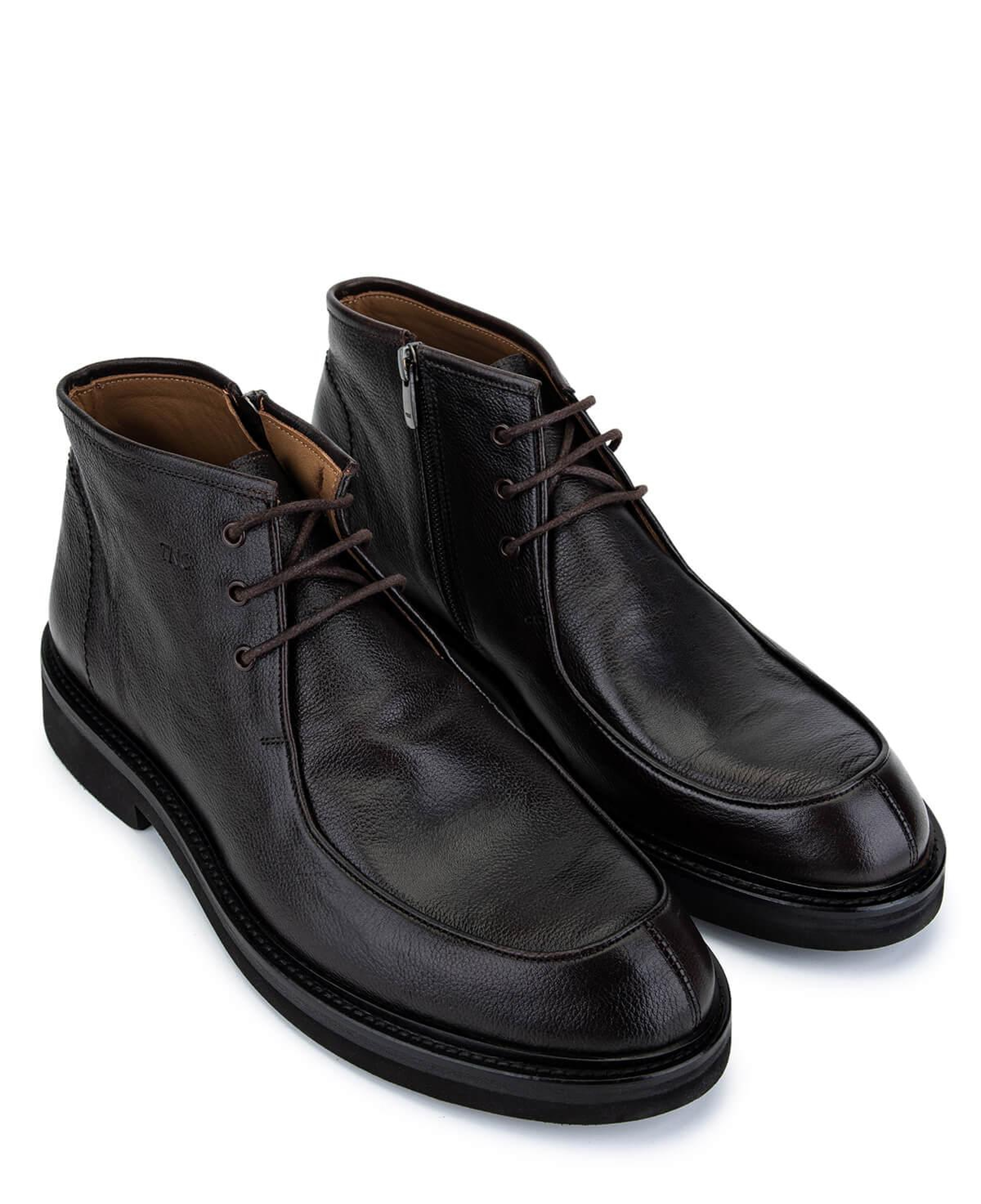 Tamer Tanca Erkek Hakiki Deri Kahverengi Casual Bot