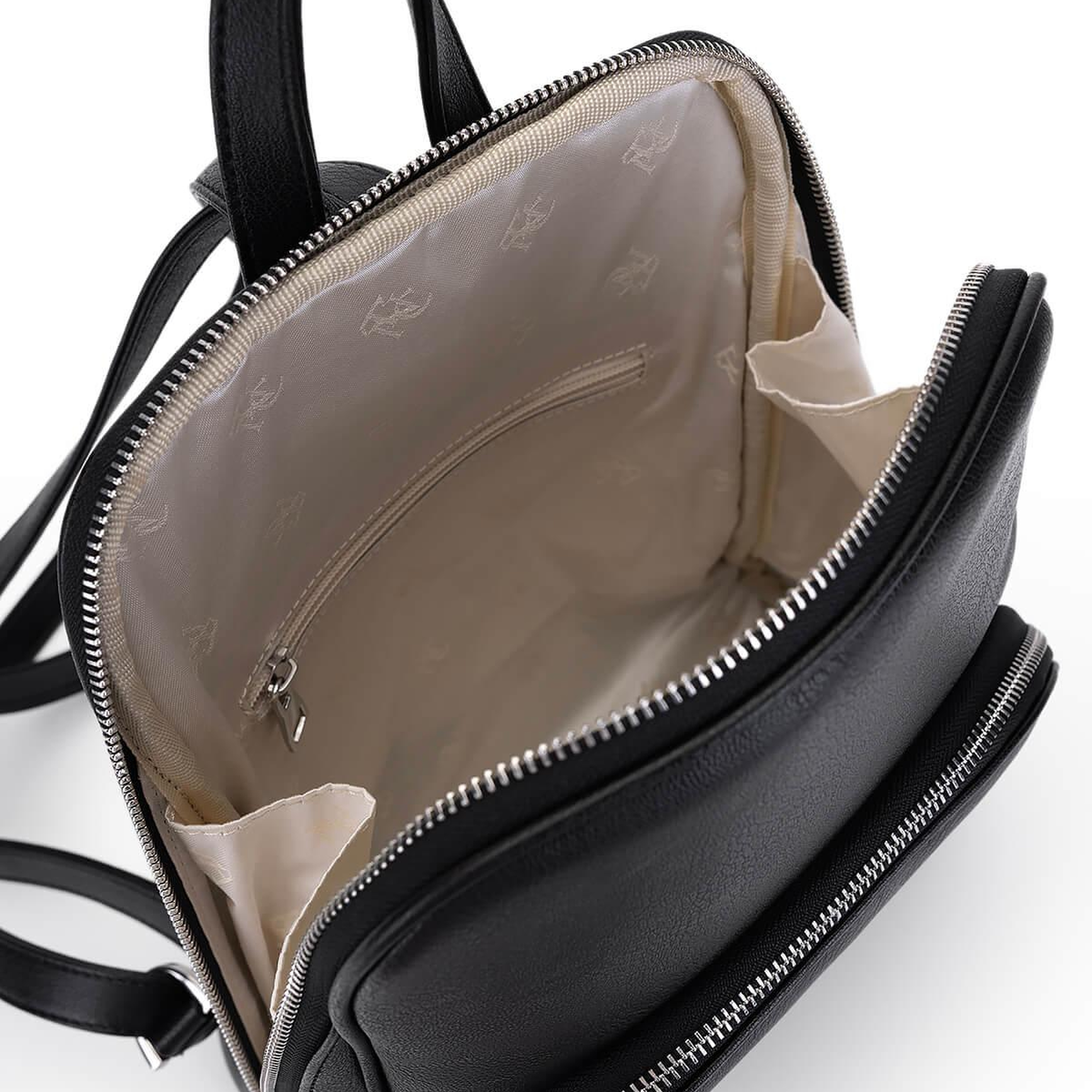 Tamer Tanca Kadın Vegan Siyah Sırt Çantası