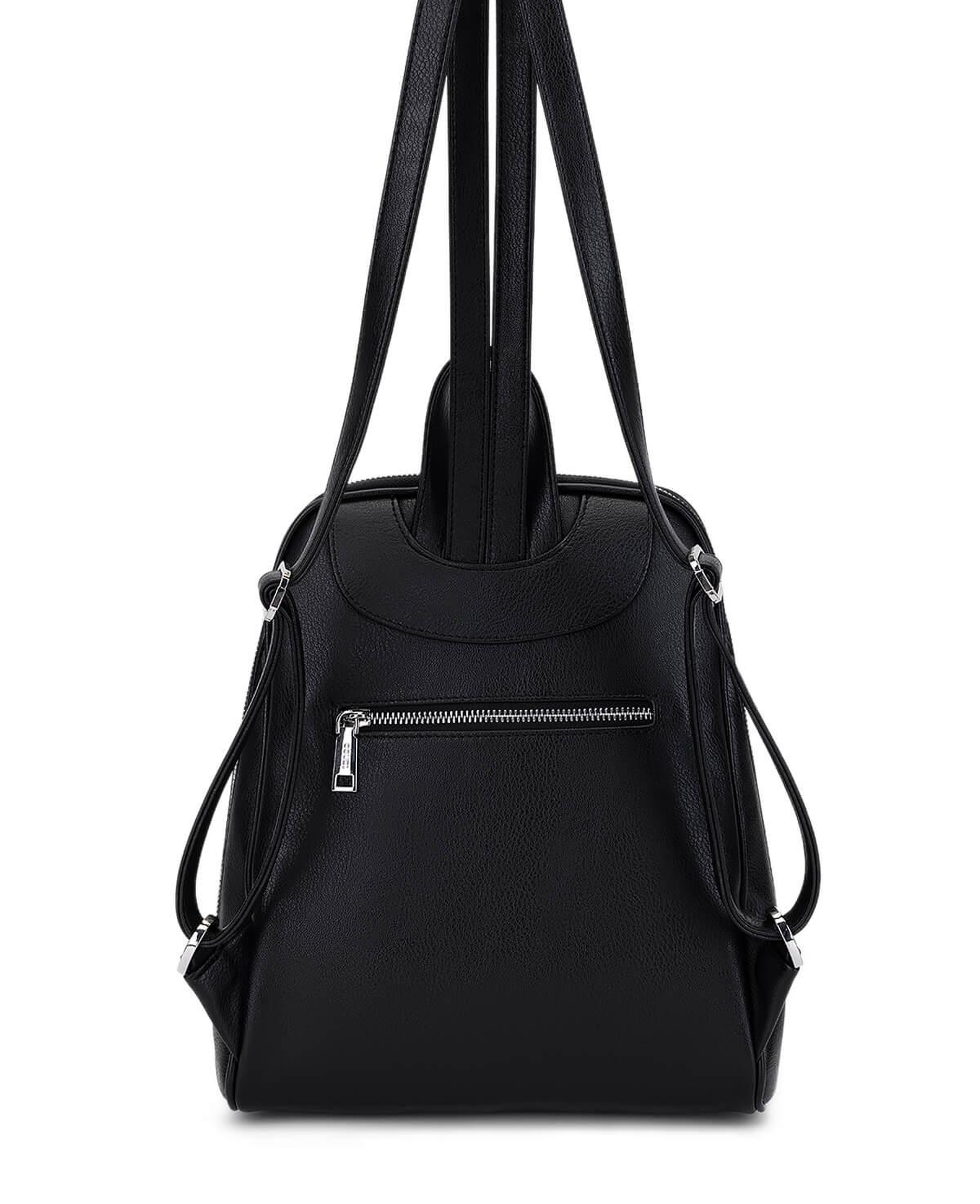 Tamer Tanca Kadın Vegan Siyah Sırt Çantası