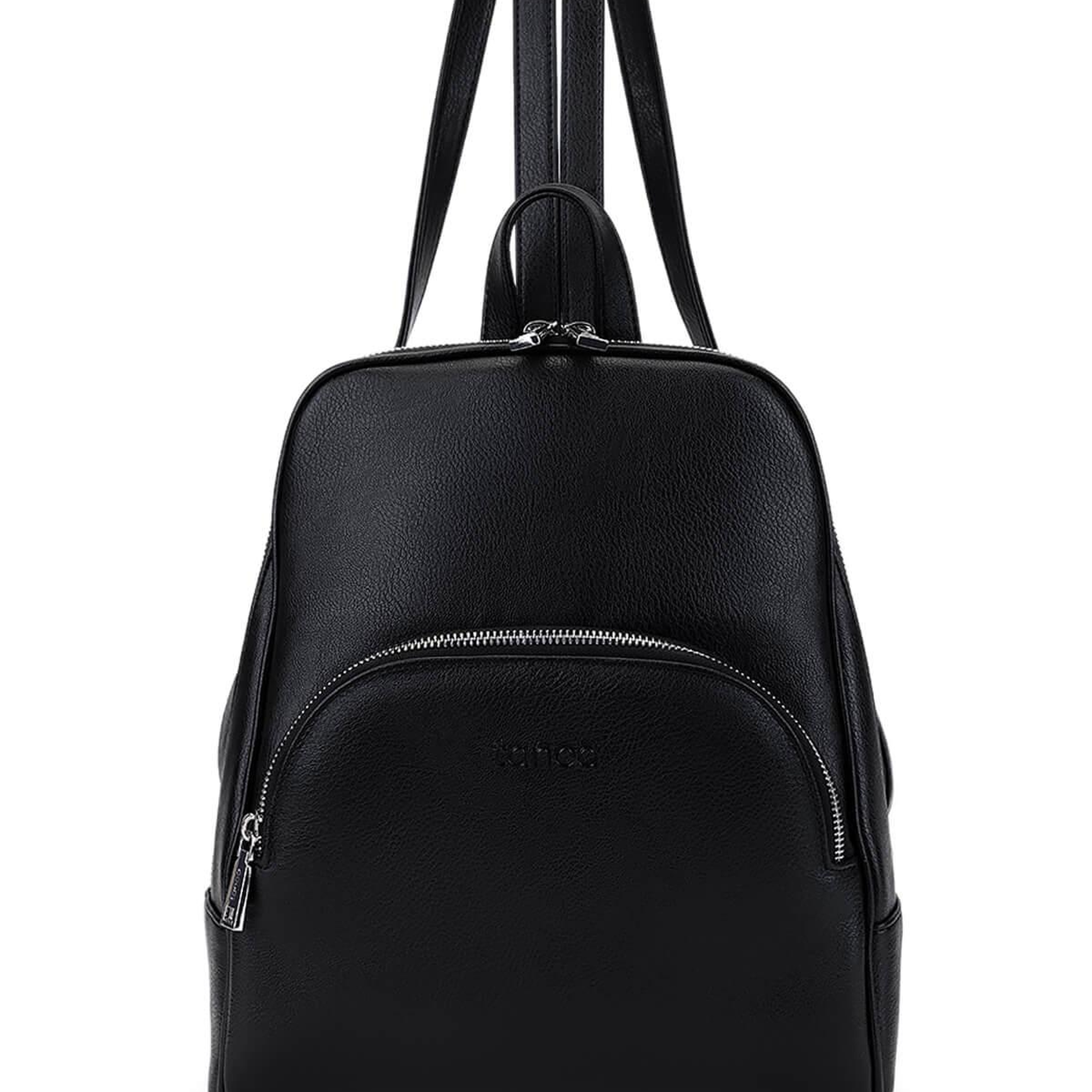 Tamer Tanca Kadın Vegan Siyah Sırt Çantası