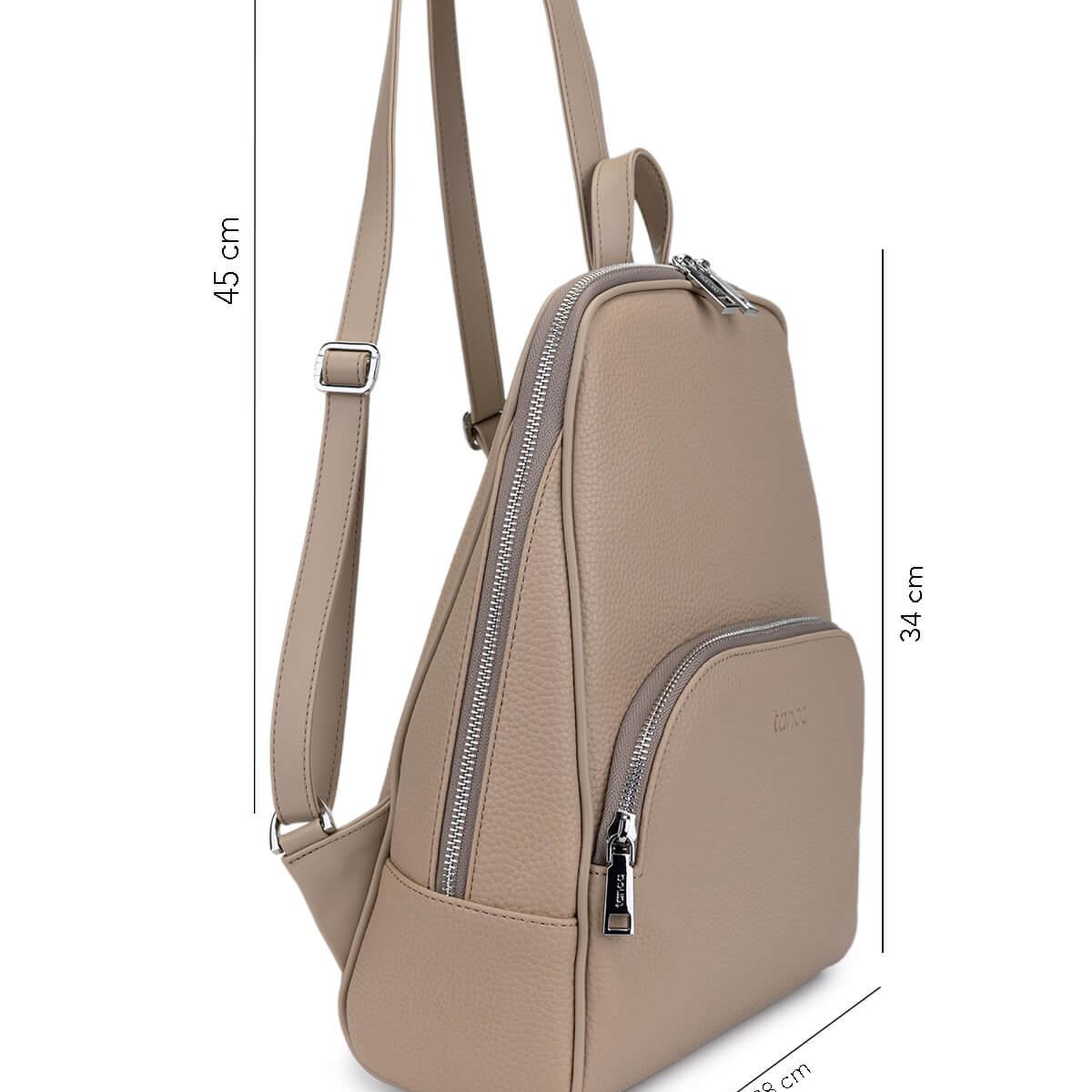 Tamer Tanca Kadın Vegan Vizon Floter Sırt Çantası