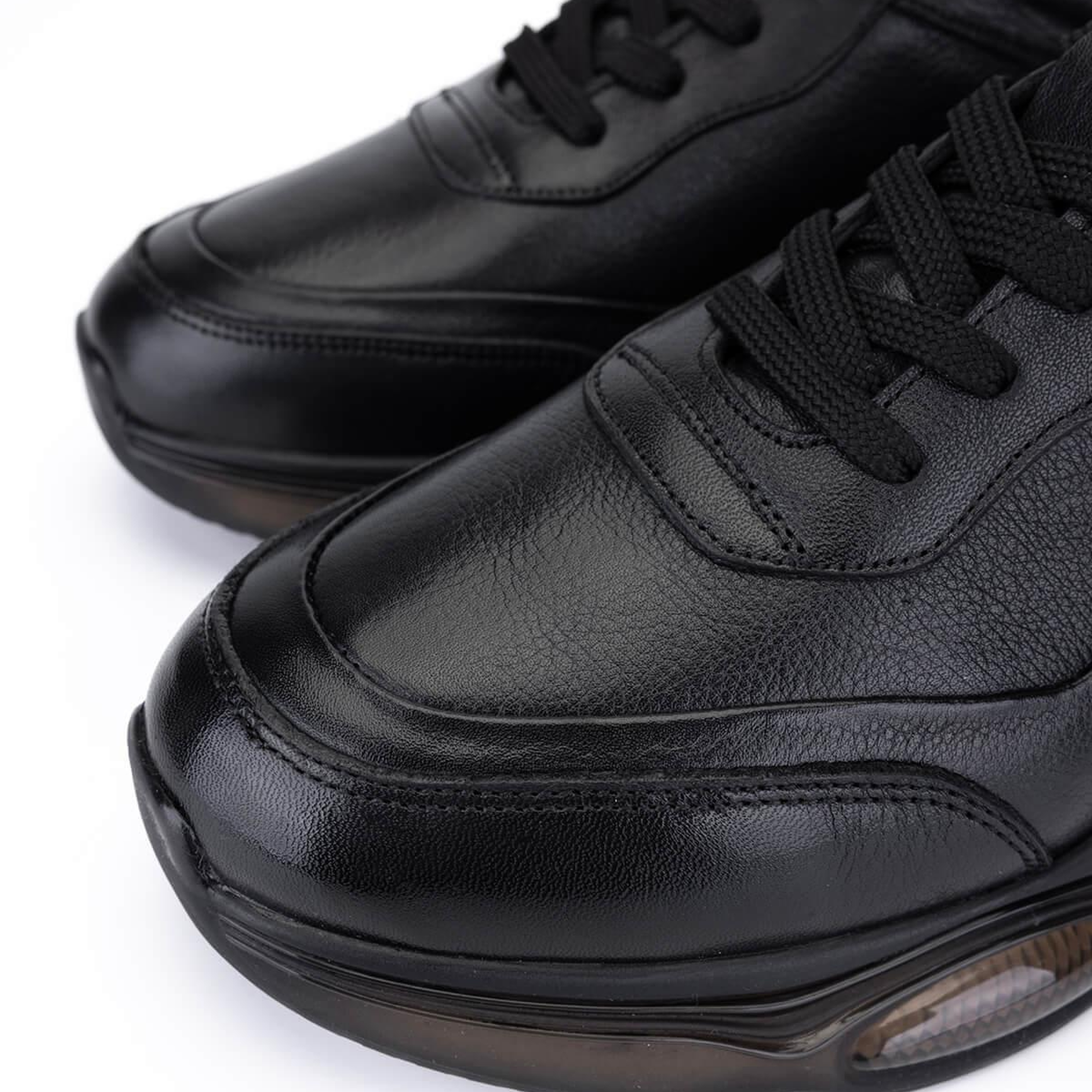 Tamer Tanca Erkek Siyah Deri Sneakers & Spor Ayakkabı