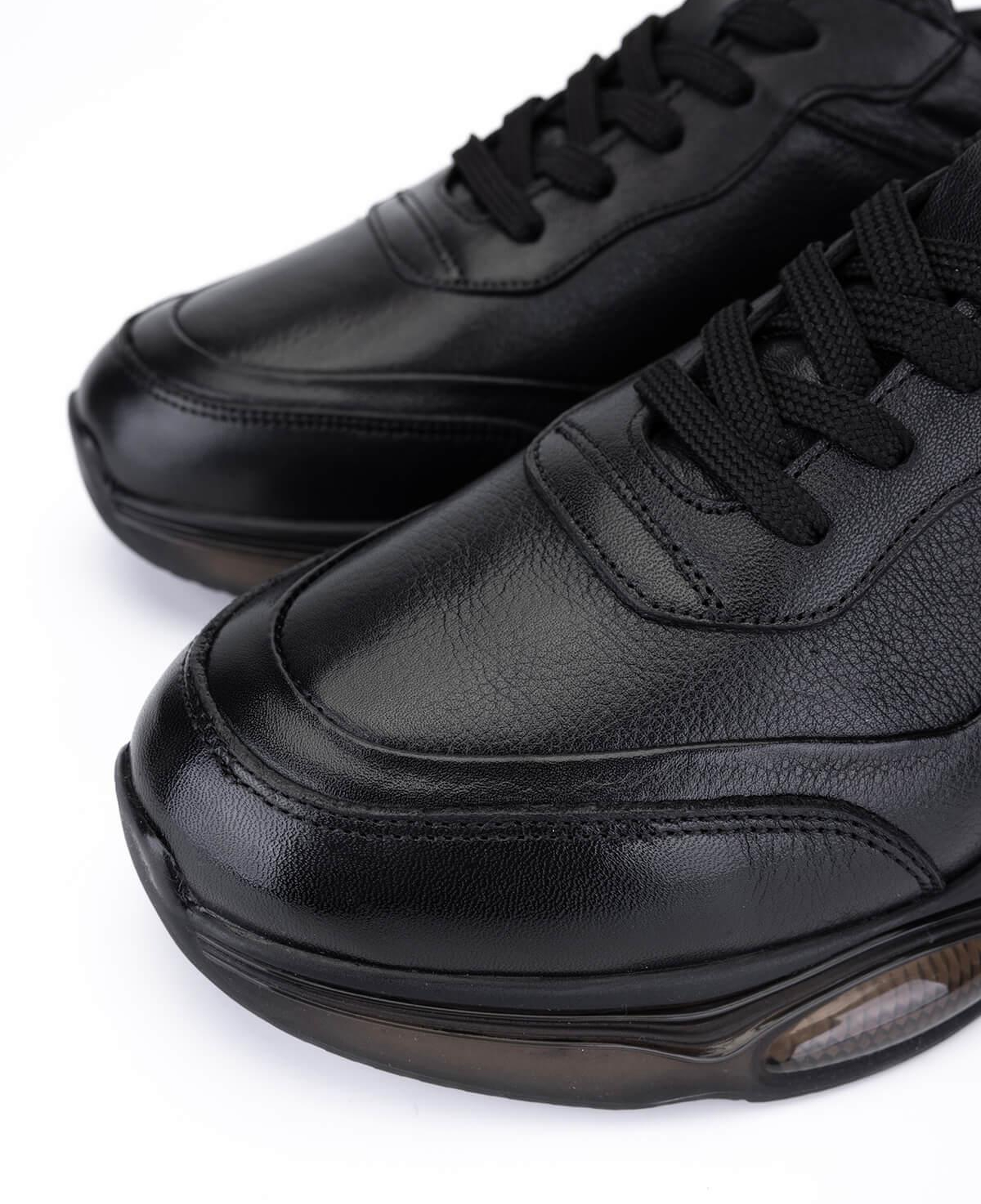 Tamer Tanca Erkek Siyah Deri Sneakers & Spor Ayakkabı