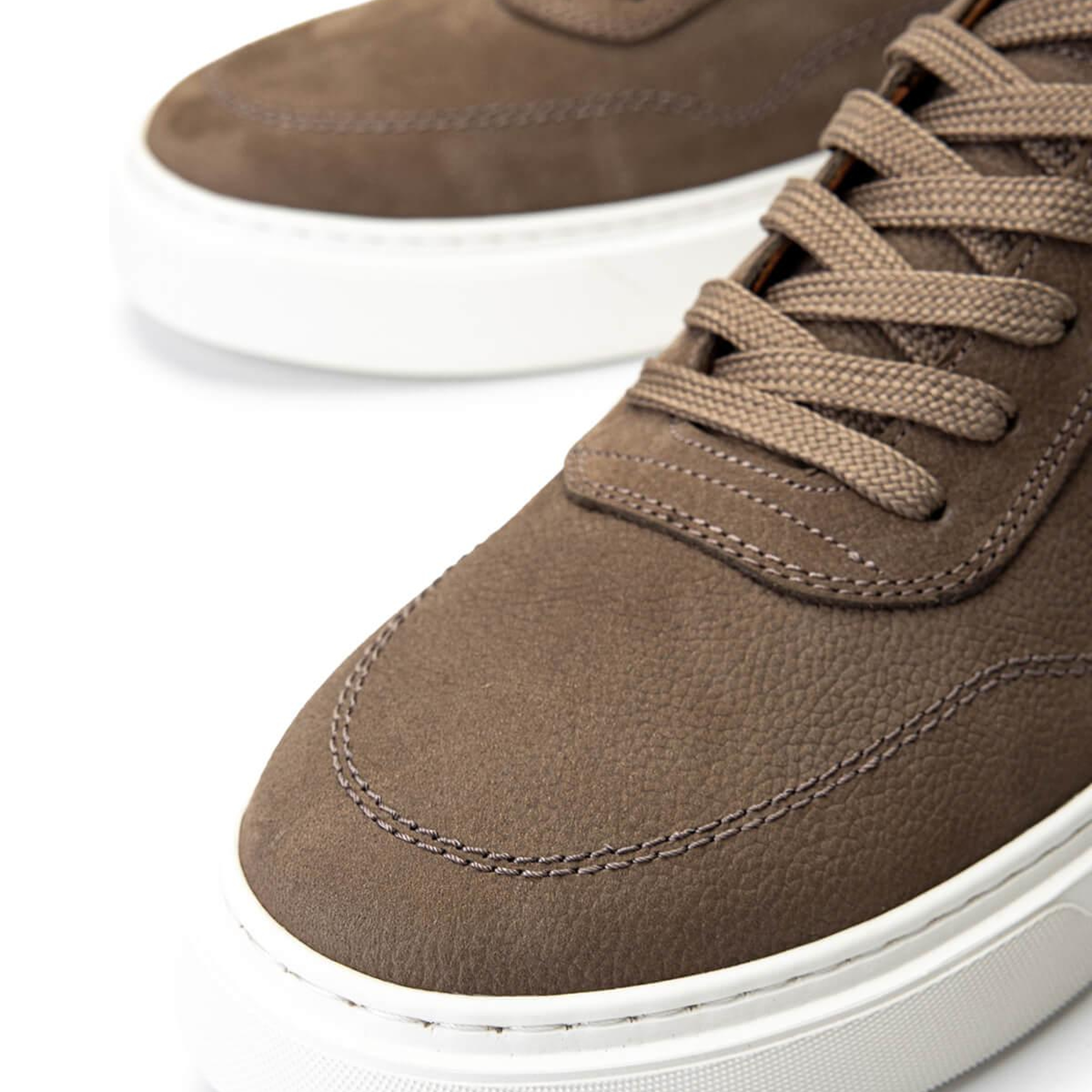 Tamer Tanca Erkek Hakiki Deri Vizon Nubuk Sneakers & Spor Ayakkabı