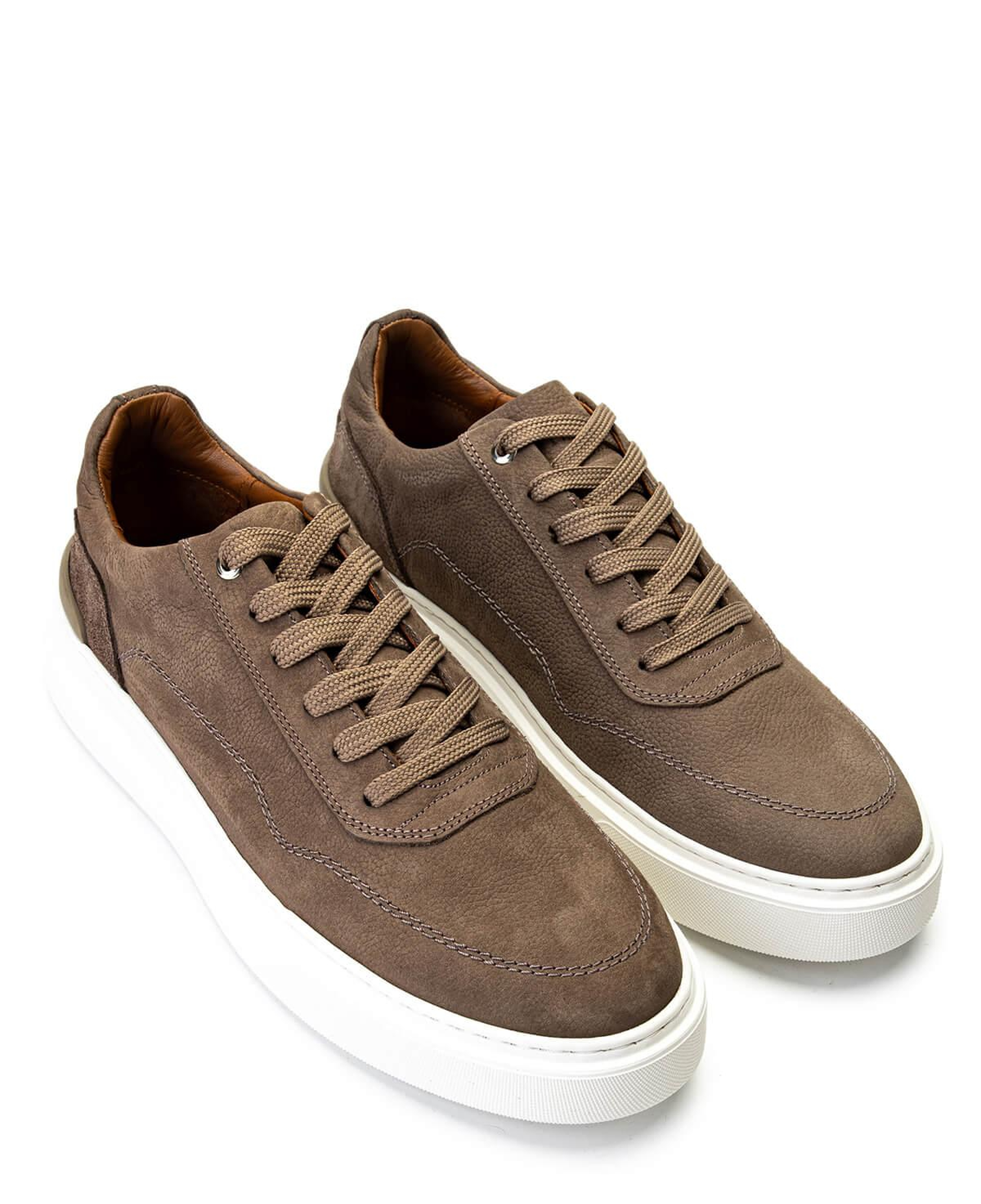 Tamer Tanca Erkek Hakiki Deri Vizon Nubuk Sneakers & Spor Ayakkabı