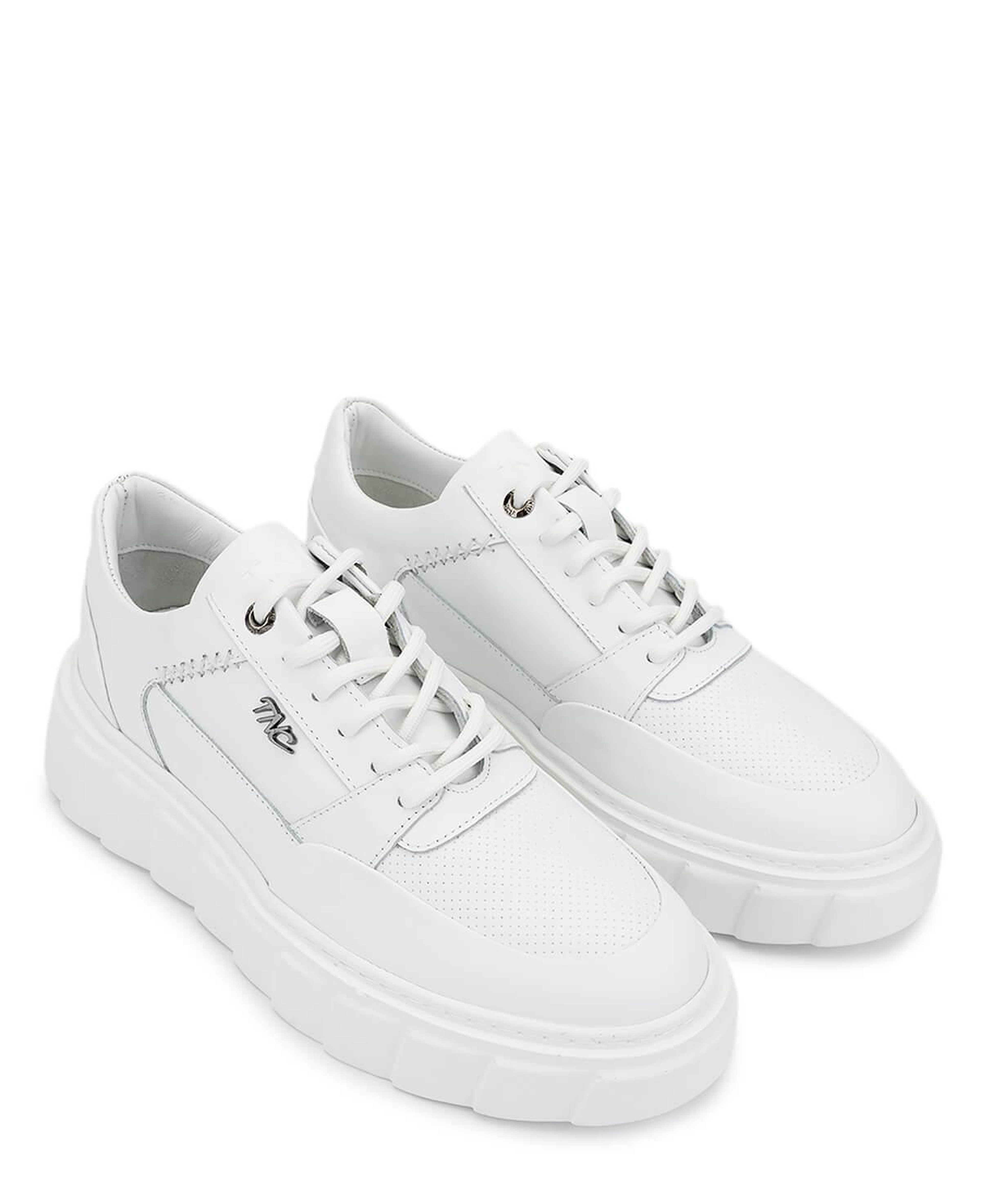 Tamer Tanca Erkek Hakiki Deri Beyaz Sneakers & Spor Ayakkabı