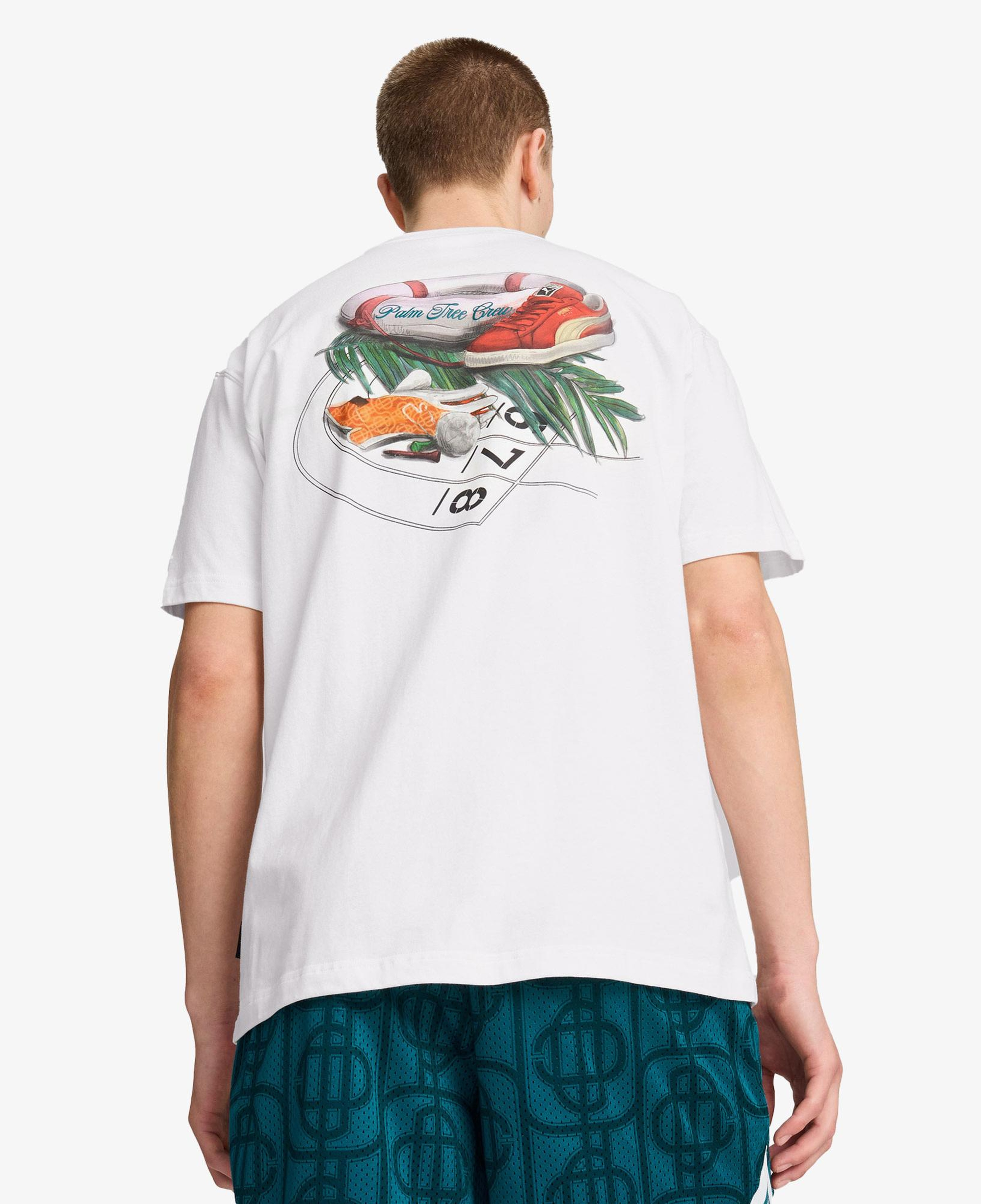 Puma X Ptc Graphic Unisex Beyaz T-Shirt