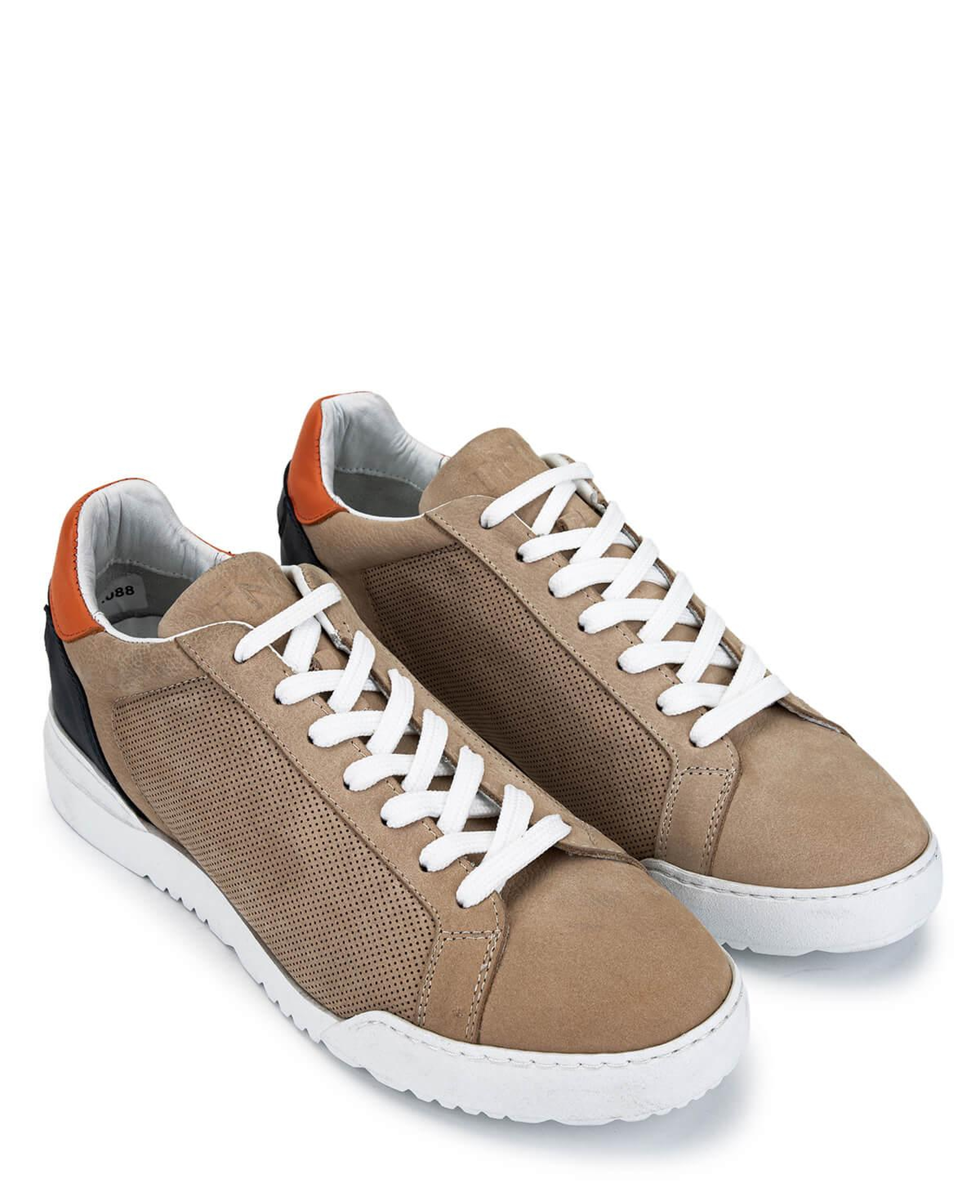 Tamer Tanca Erkek Hakiki Deri Bej Sneakers & Spor Ayakkabı