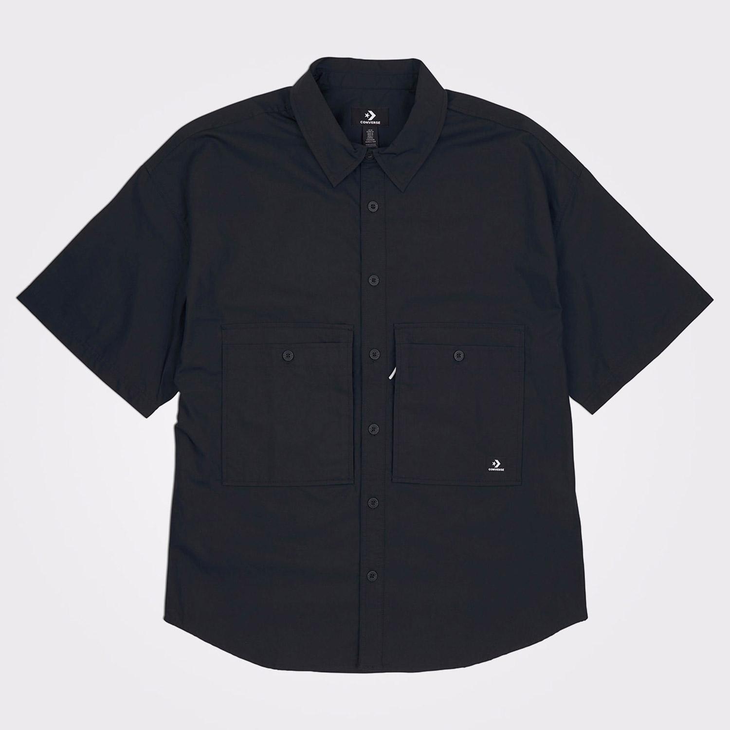 Converse Utility Erkek Siyah Gömlek