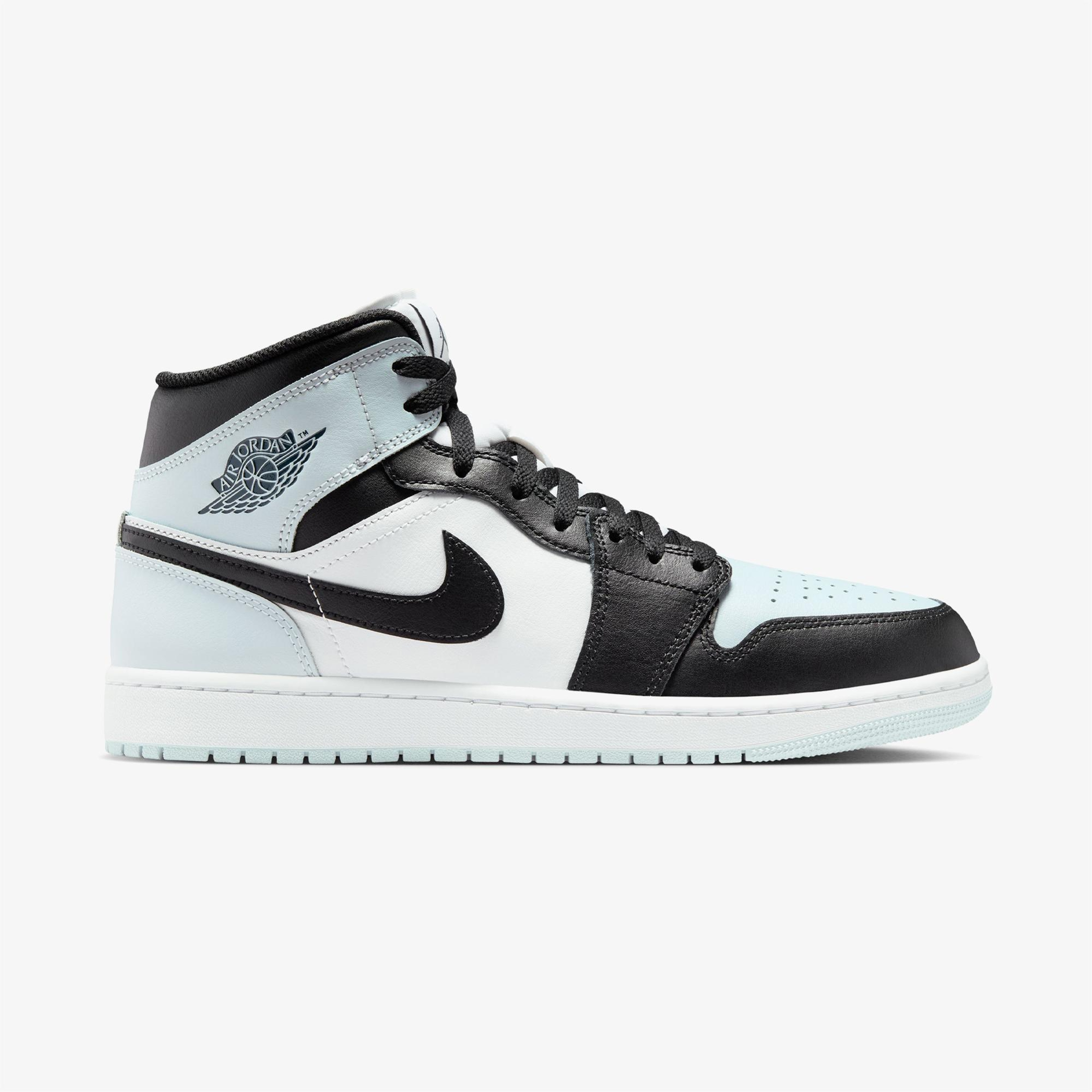Jordan Air 1 Mid Erkek Mavi Spor Ayakkabı